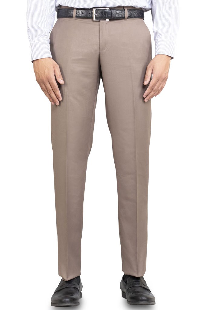 Formal Trouser for Men SKU: BA2334-Dark-Beige - Diners