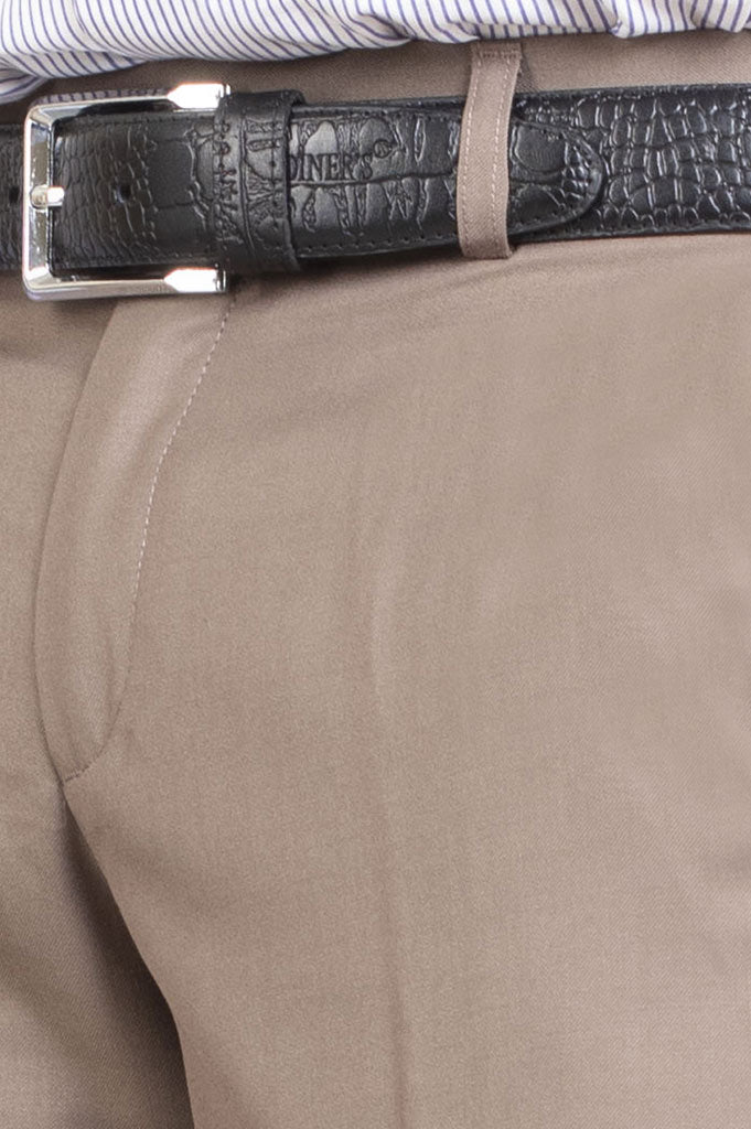 Formal Trouser for Men SKU: BA2334-Dark-Beige - Diners