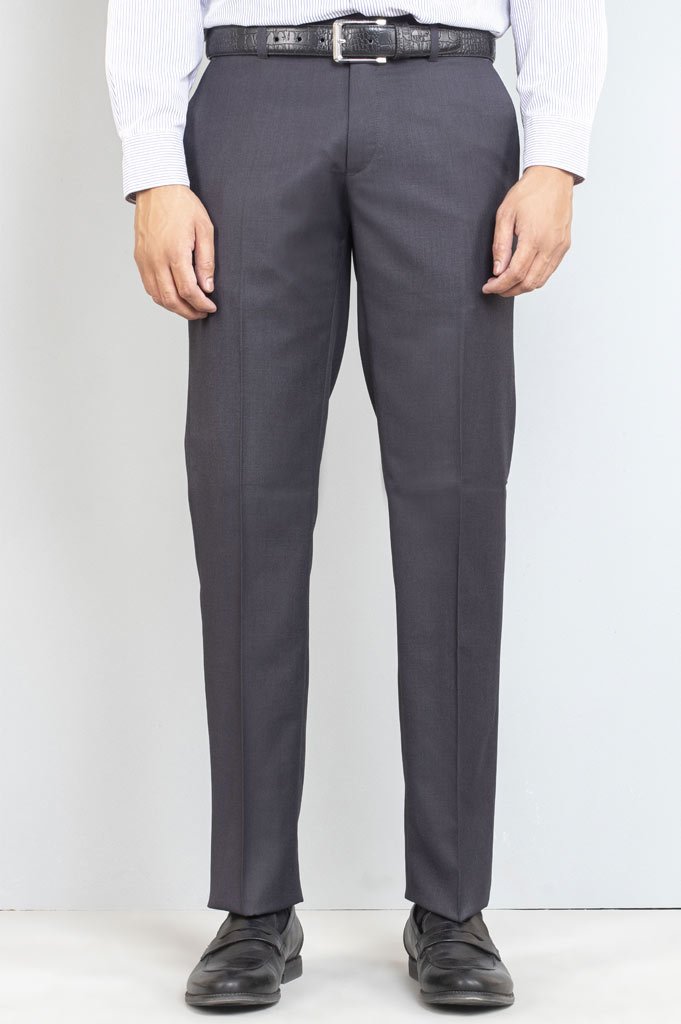 Formal Trouser for Men In E-Grey SKU: BA2334-E-GREY - Diners