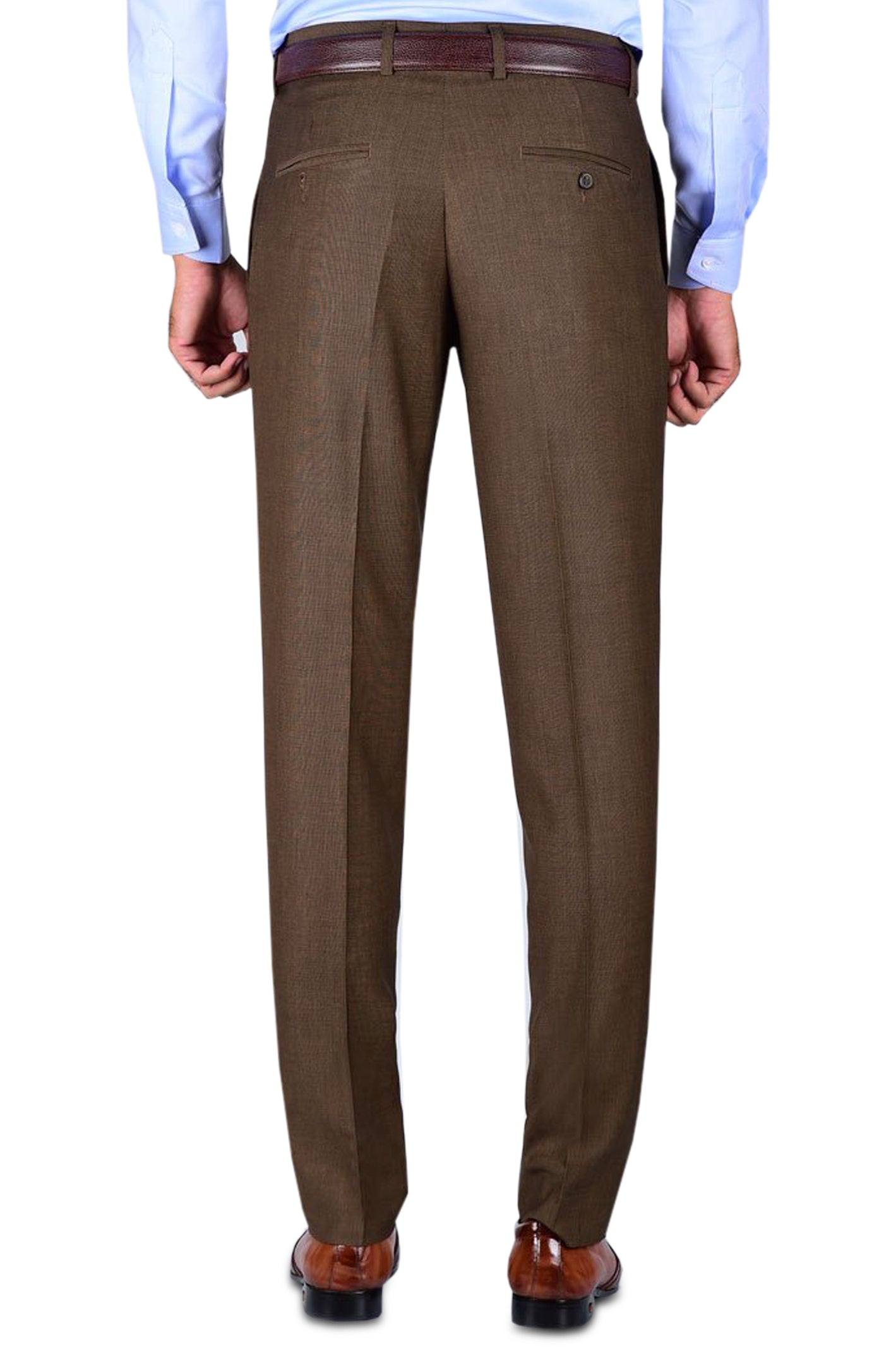 Formal Trouser for Men SKU: BA2832-Dark-Brown - Diners
