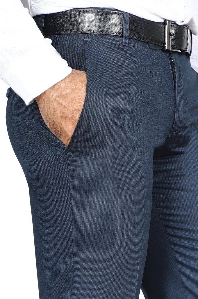 Formal Trouser for Men SKU: BA3050-N-BLUE