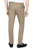 Men's Cotton Chinos -BD2940-KHAKI