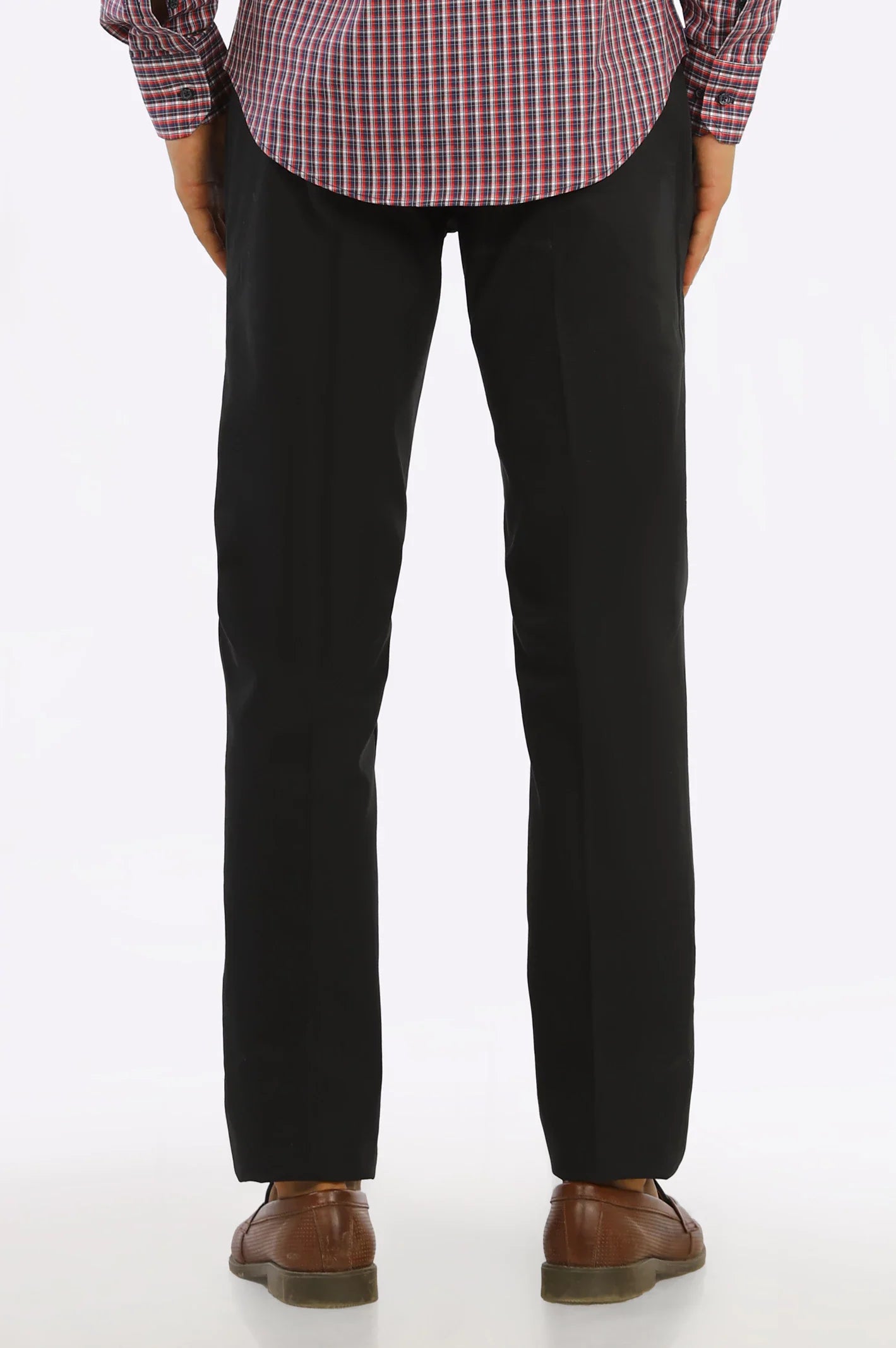 Black Smart Fit Cotton Chino From Diners