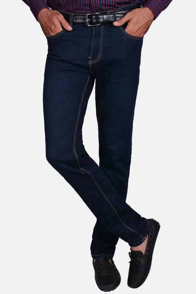 Casual Jeans in D-Blue SKU: BJ2811-D-BLUE - Diners