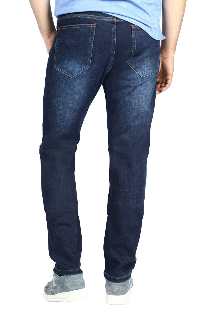 Casual Jeans in D-Blue SKU: BJ2851-D-Blue - Diners