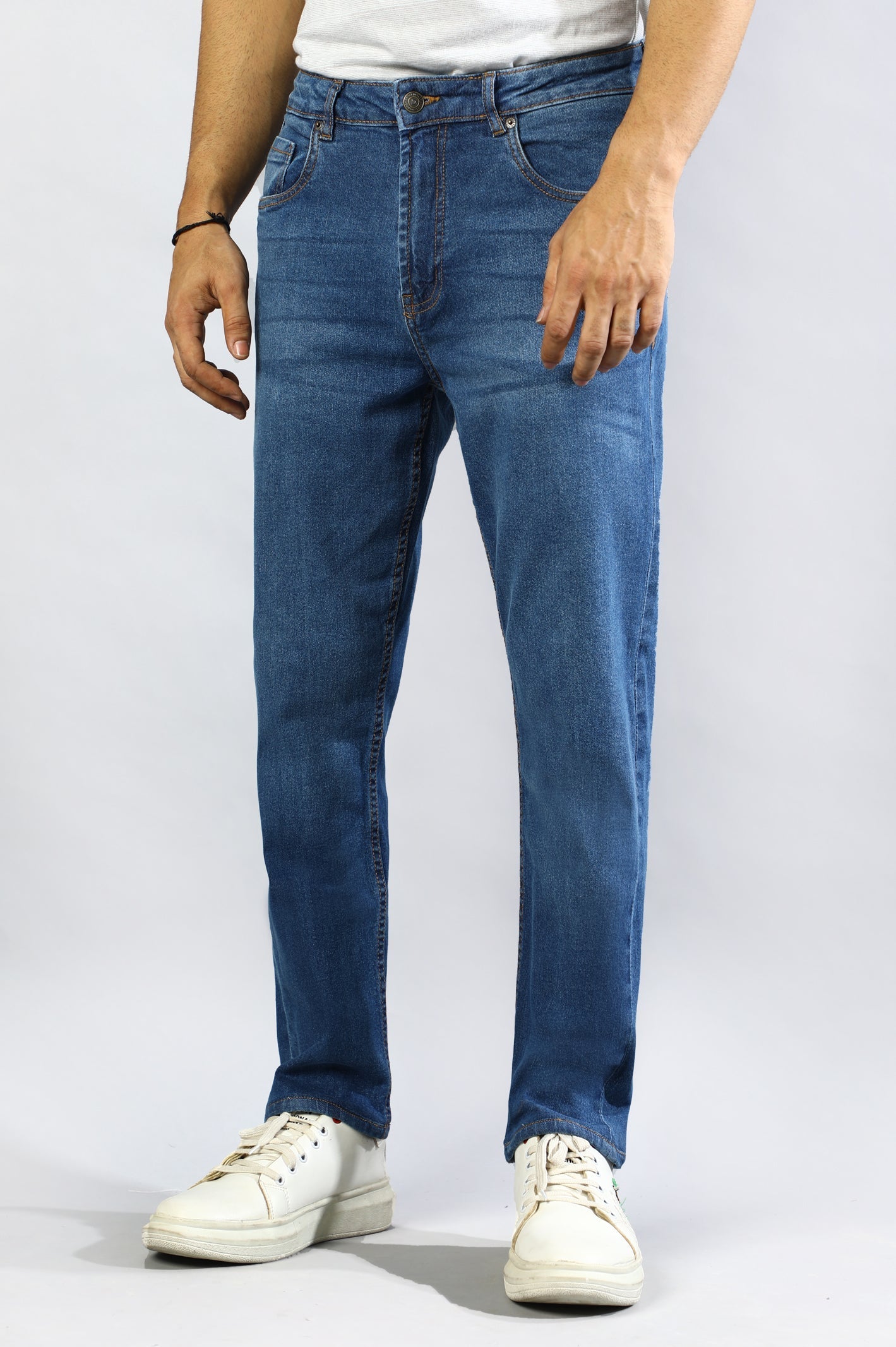Medium Blue Smart Fit Jeans From Diners