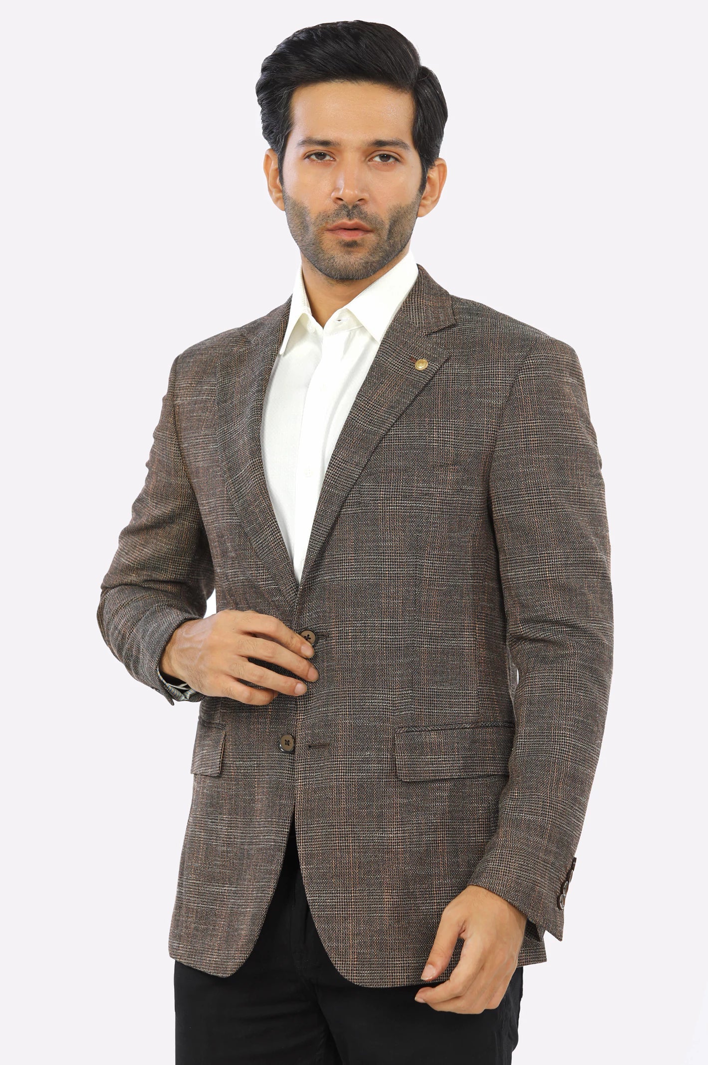 Brown Blazer for Men's