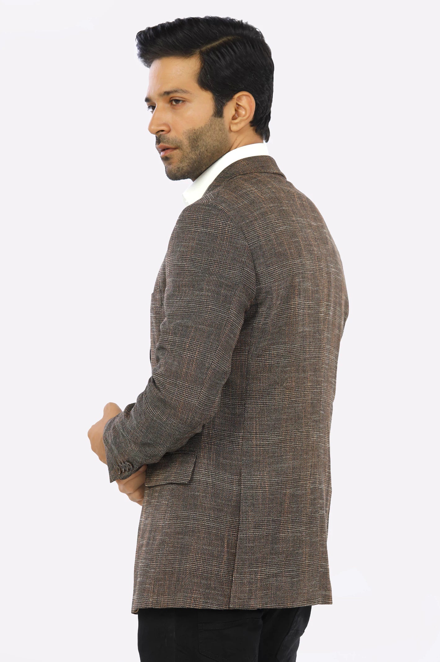 Brown Blazer for Men's