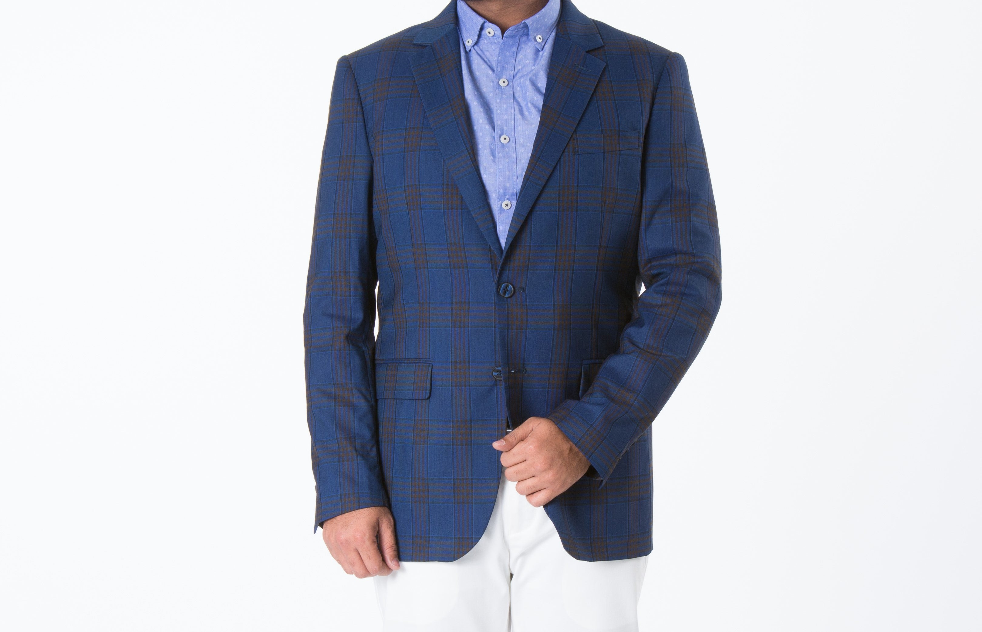 Mens Blazer SKU: CB146-Blue
