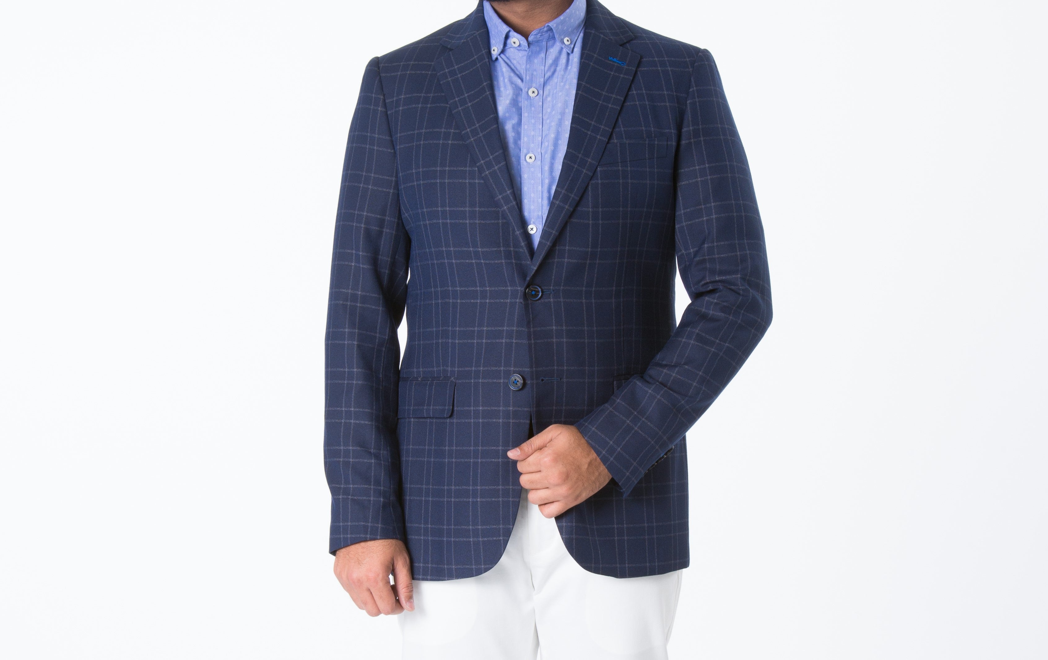 Mens Blazer SKU: CB173-D-Blue