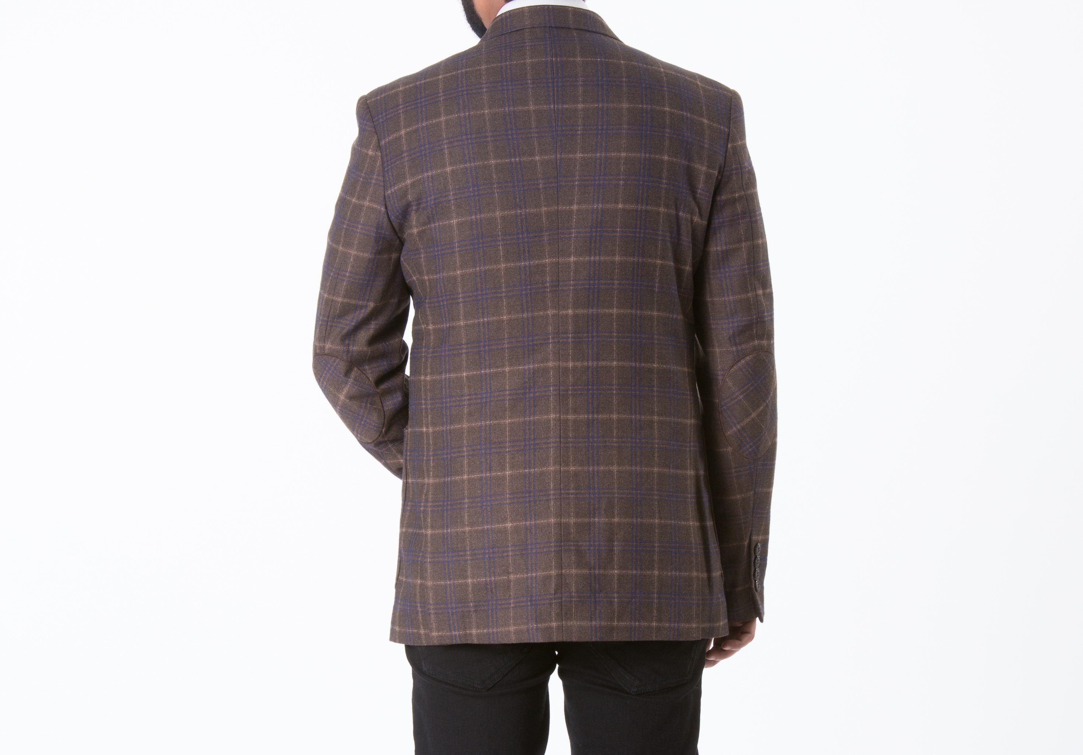 Mens Blazer SKU: CB177-D-Brown