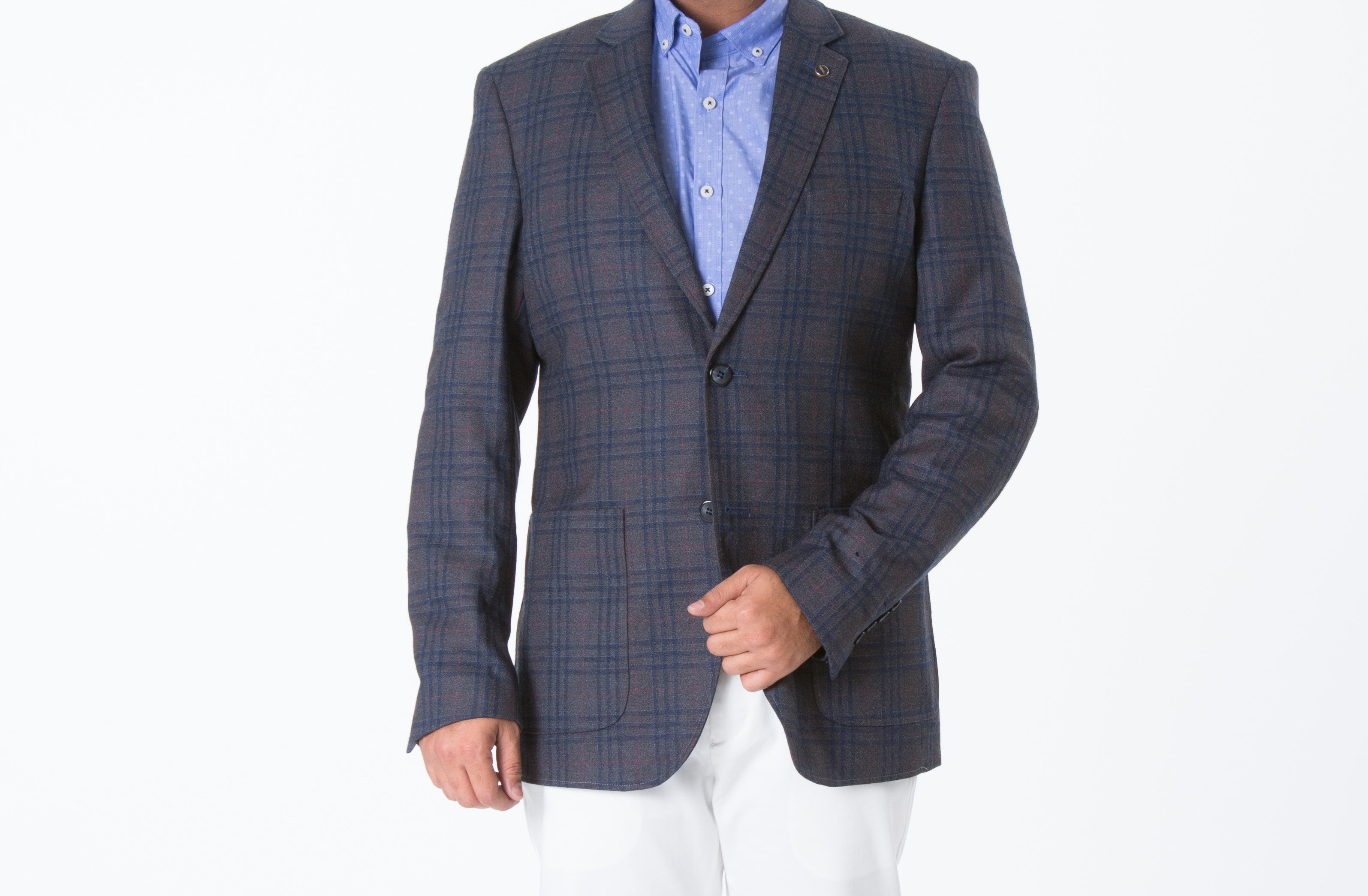 Mens Blazer SKU: CB179-D-Blue