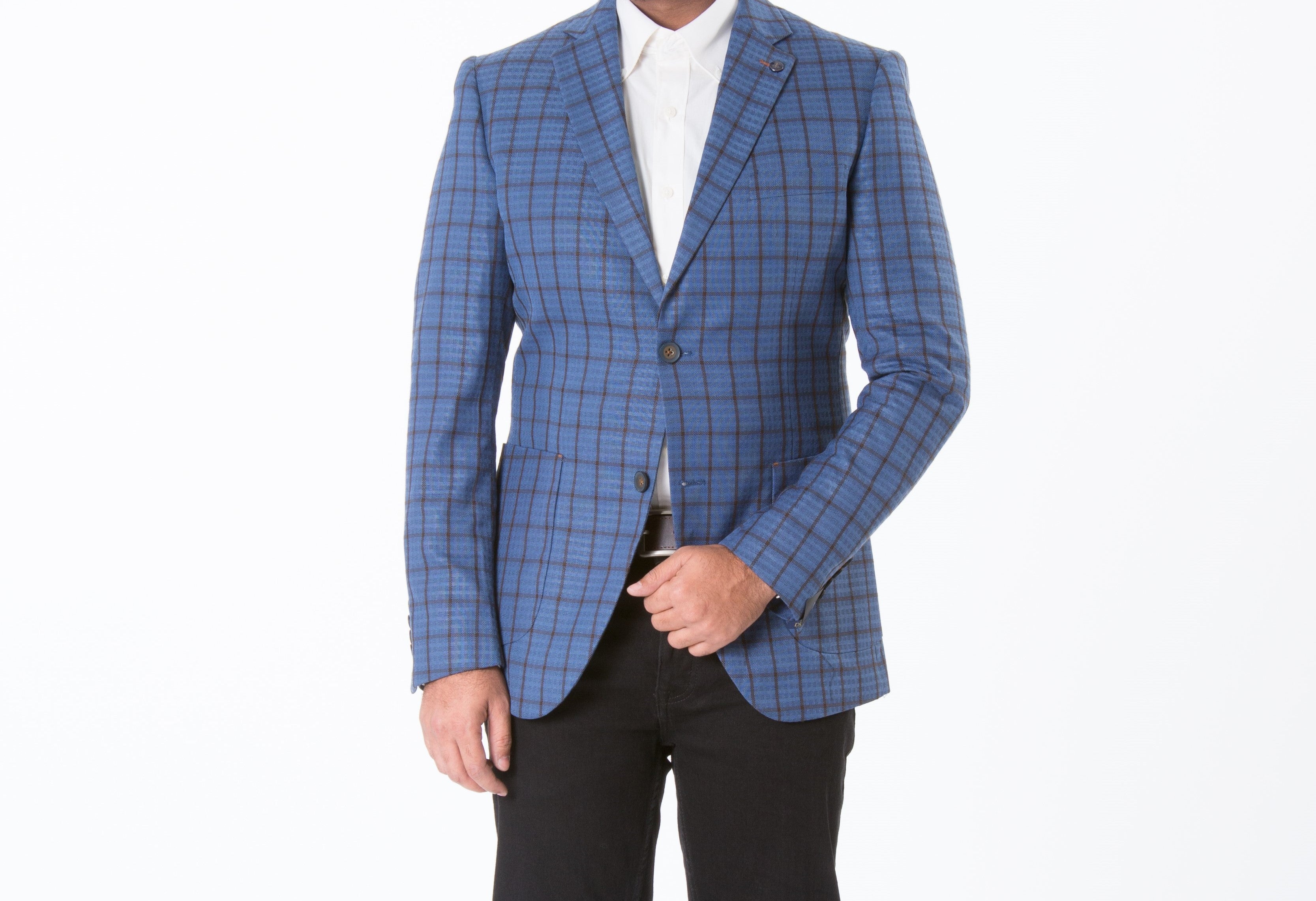 Mens Blazer SKU: CB189-N-Blue