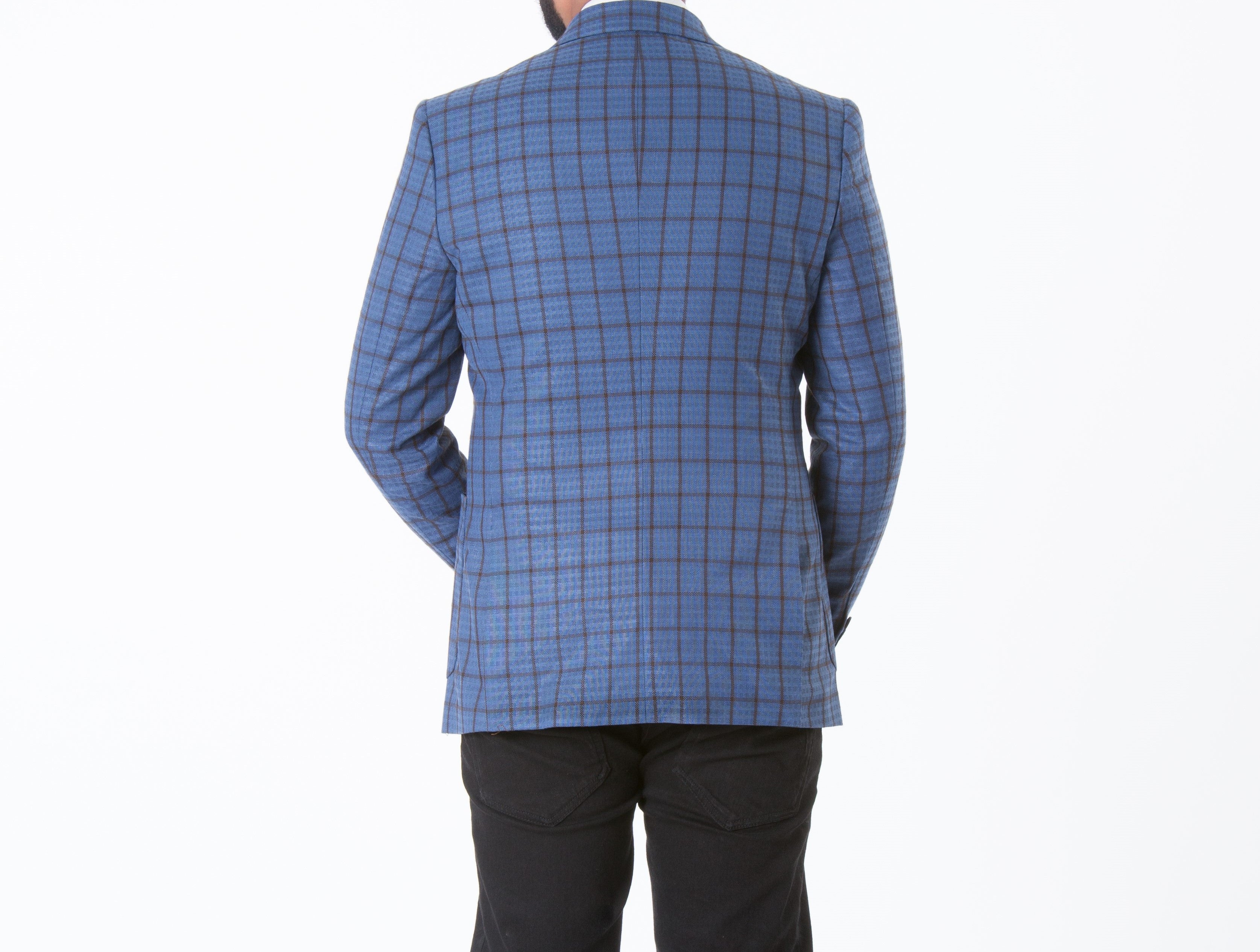 Mens Blazer SKU: CB189-N-Blue