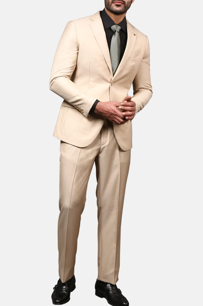 Diner's 2 Pcs Suit in Blue SKU: DA1105-L-FAWN - Diners