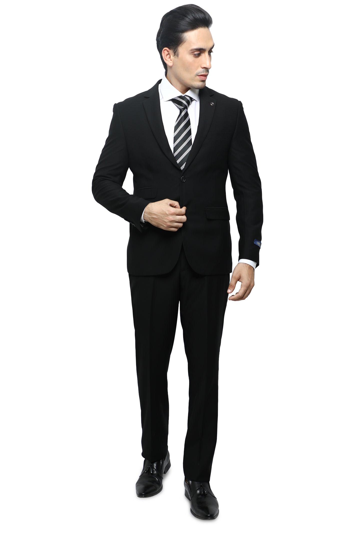 Diners 2 Pcs Suit in Black SKU: DA1133-BLACK - Diners