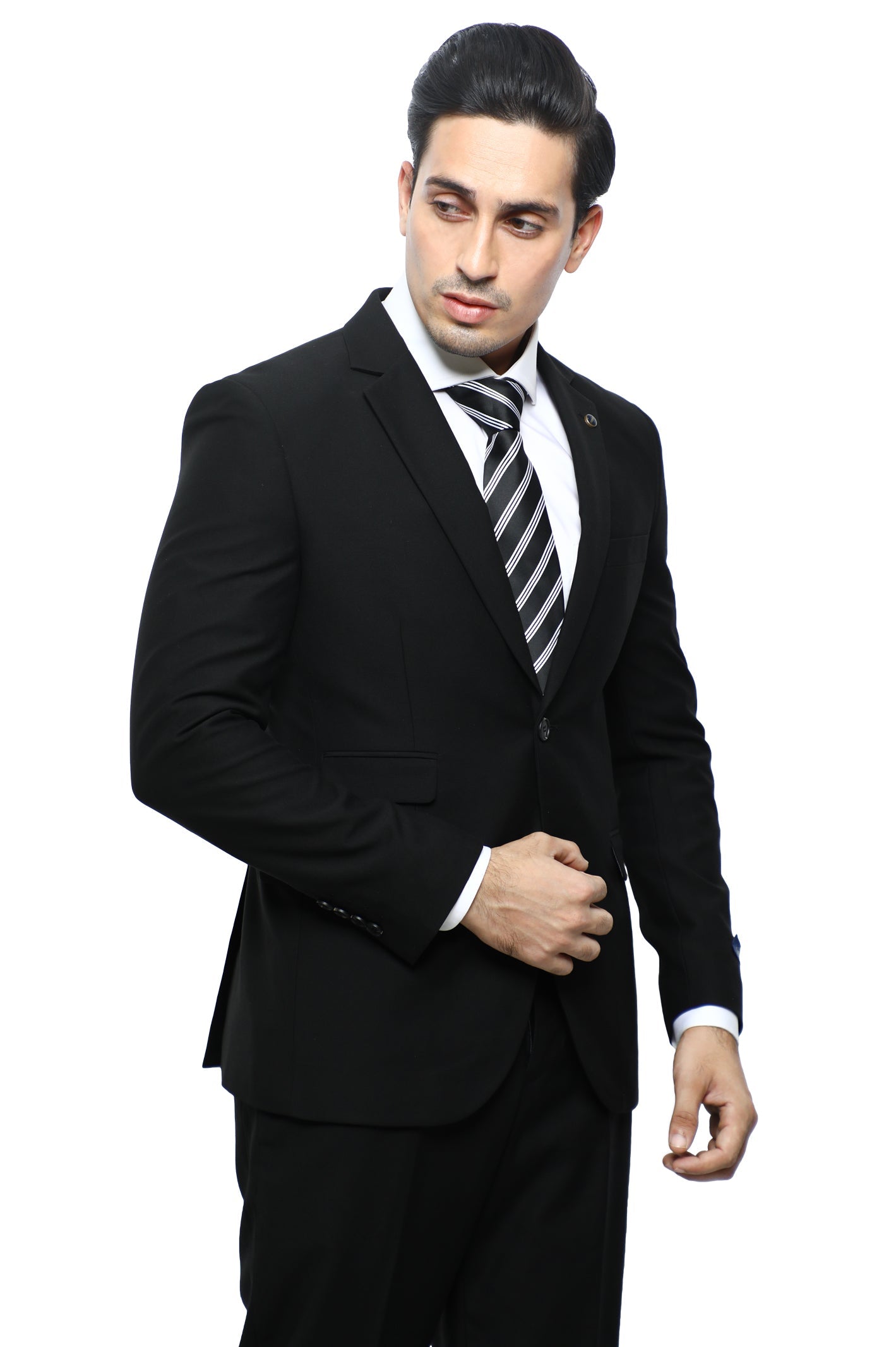 Diners 2 Pcs Suit in Black SKU: DA1133-BLACK - Diners