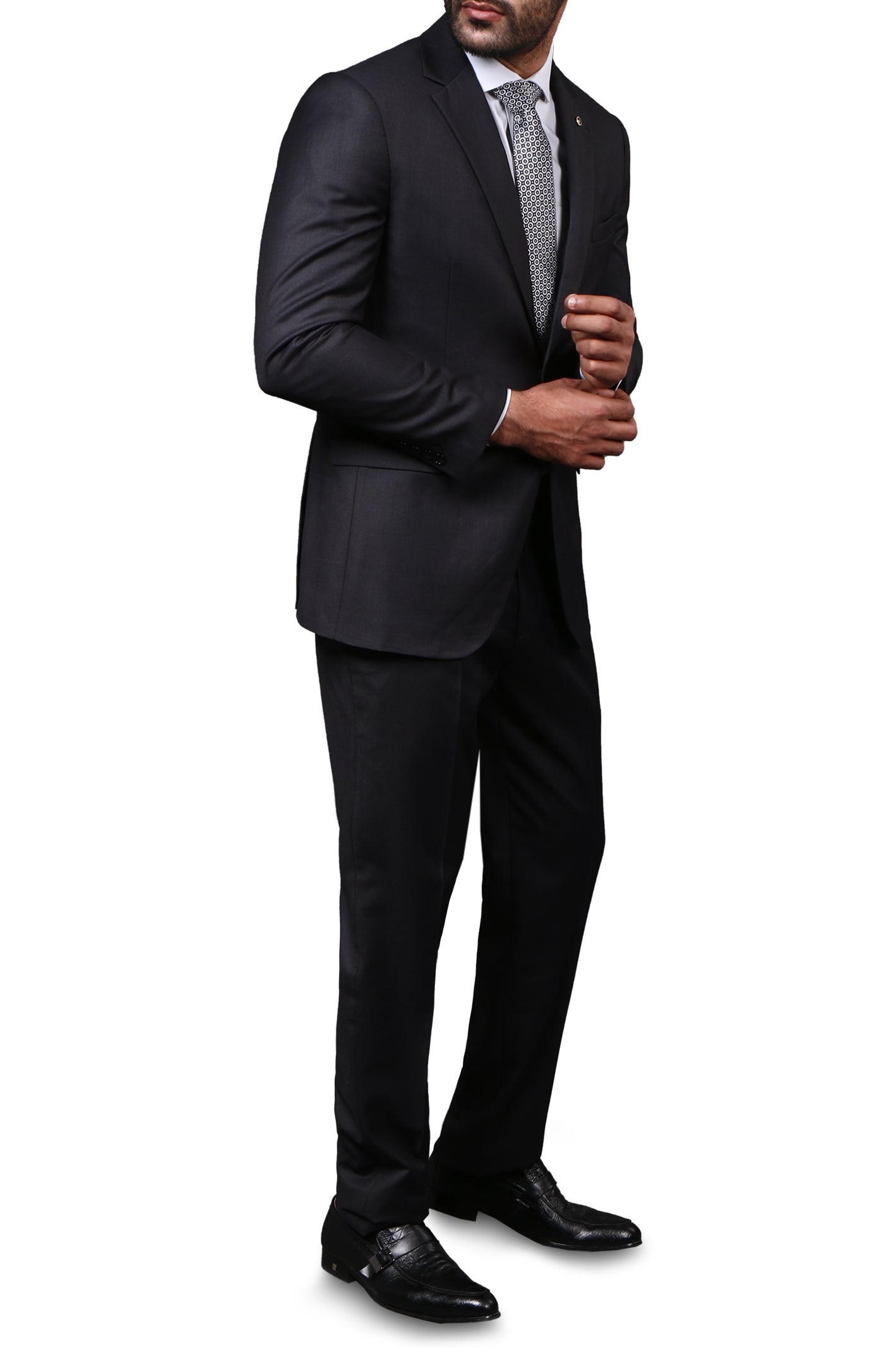 Diner's 2 Pcs Suit in C-Grey SKU: DA999 - Diners