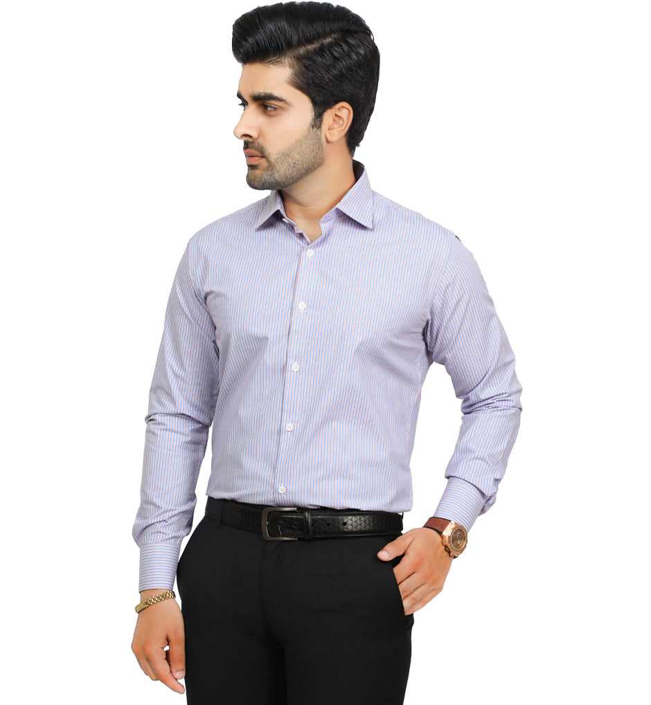 Men's Autograph Cotton Shirt - AH19287-Grey