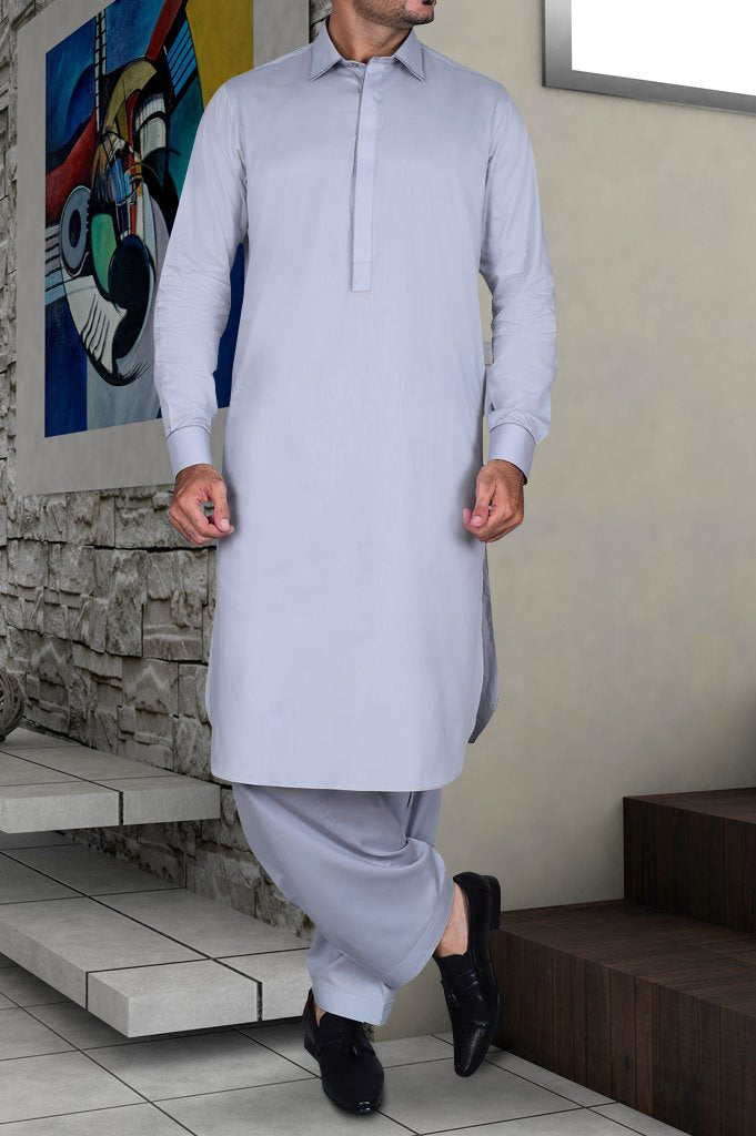 Formal Shalwar Suit for Man EG2623-GREY - Diners