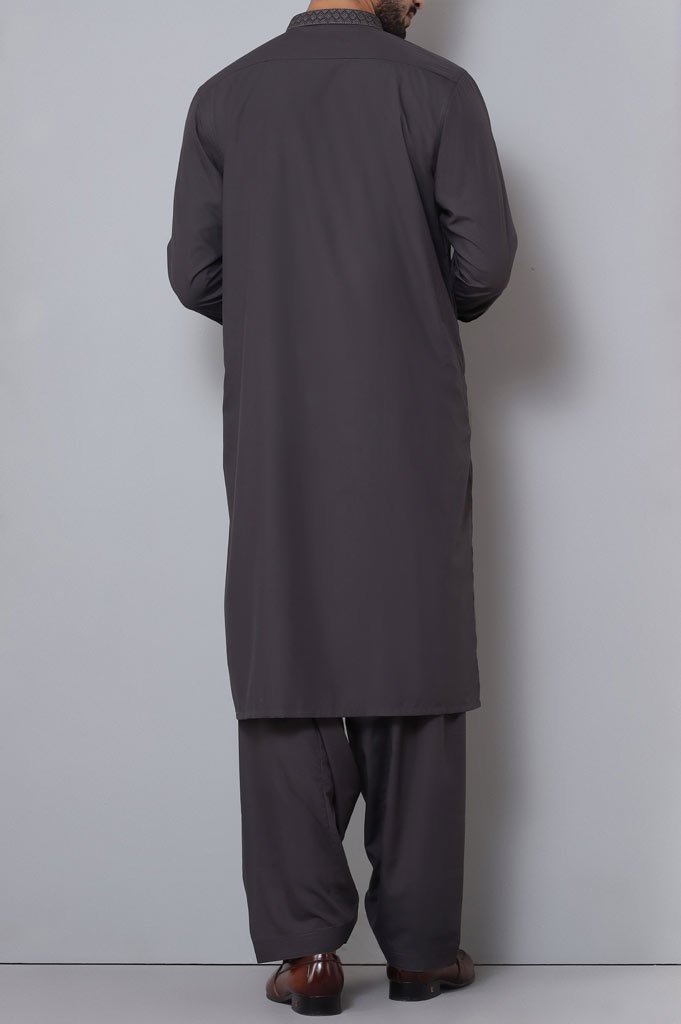 Formal Shalwar Suit for Men SKU: EG2743-D-Grey - Diners