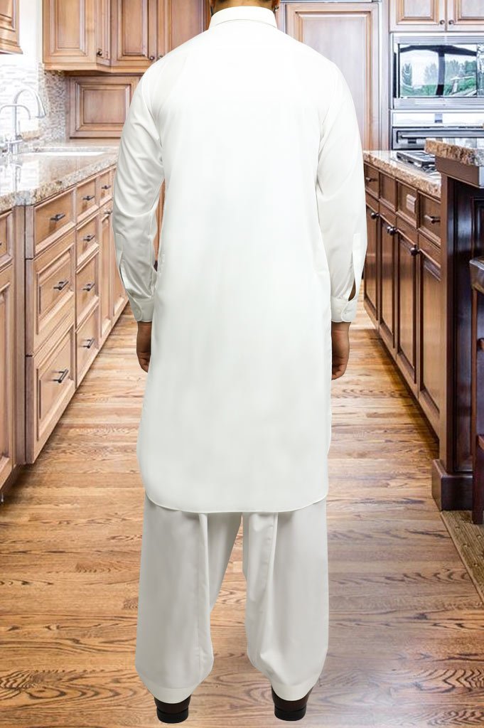 Formal Shalwar Suit for Men SKU: EG2771 Off White - Diners