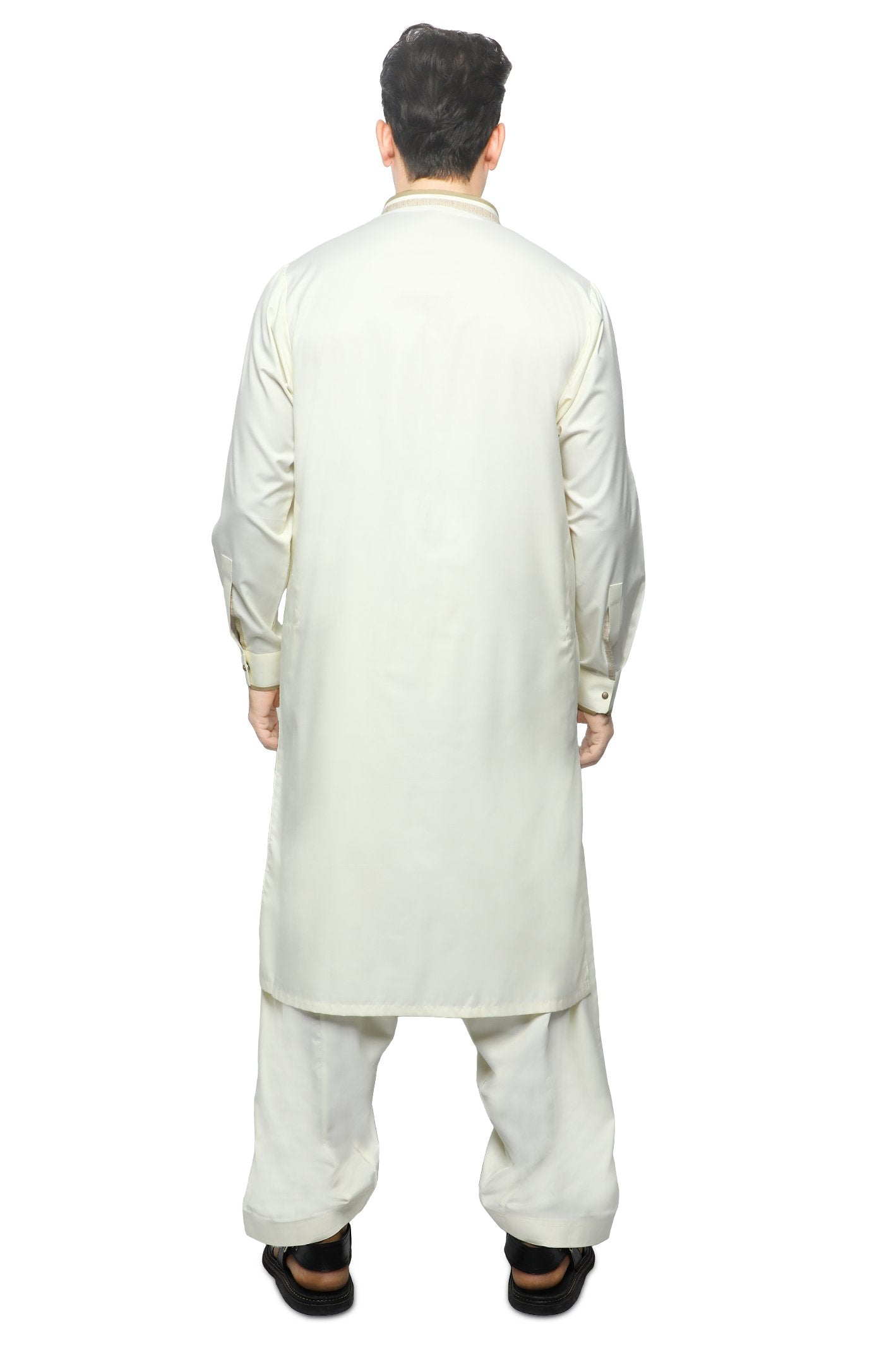 Formal Shalwar Suit for Men SKU: EG2793-CREAM - Diners