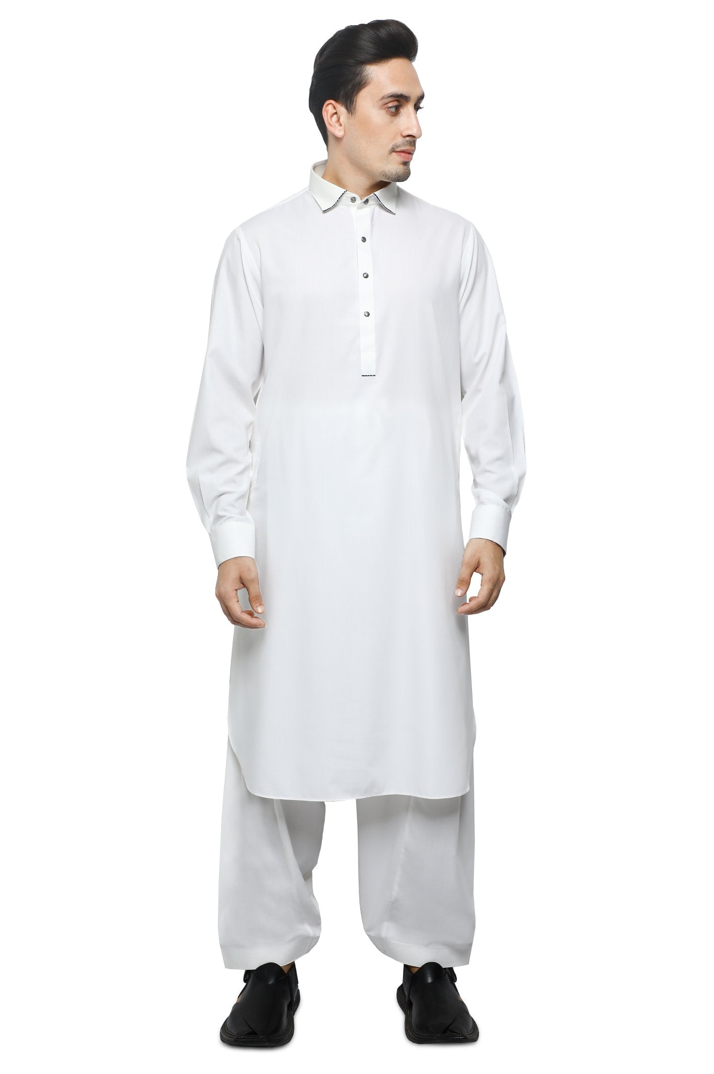 Formal Shalwar Suit for Man SKU: EG2822-OFFWHITE - Diners