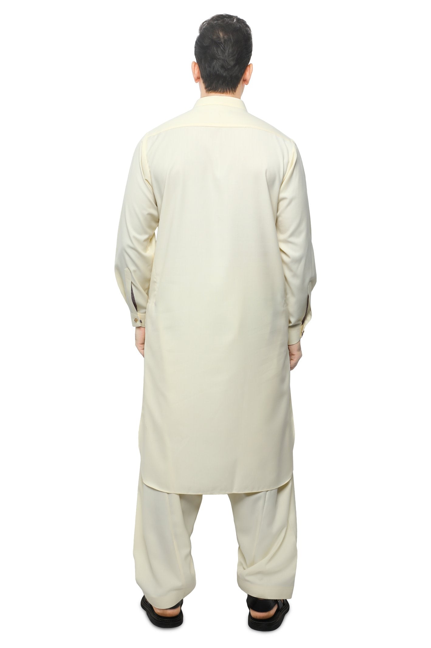 Formal Shalwar Suit for Men SKU: EG2837-CREAM - Diners