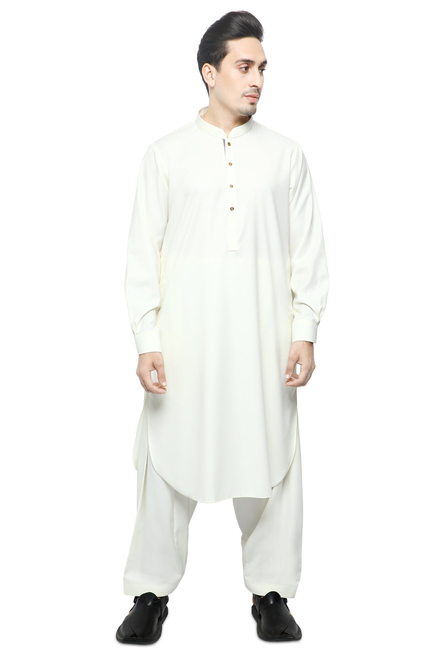 Formal Shalwar Suit for Man SKU: EG2837-OFFWHITE - Diners