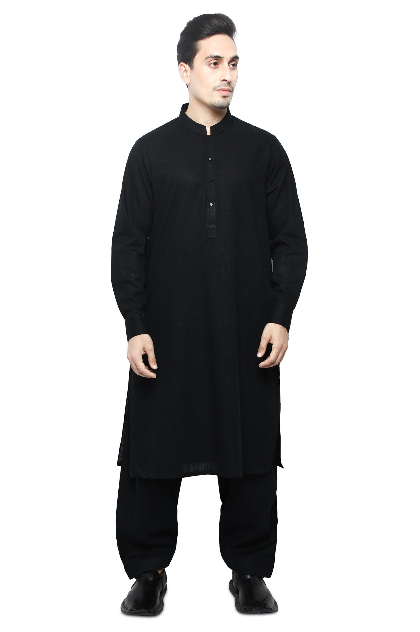 Formal Shalwar Suit for Man SKU: EG2842-BLACK - Diners