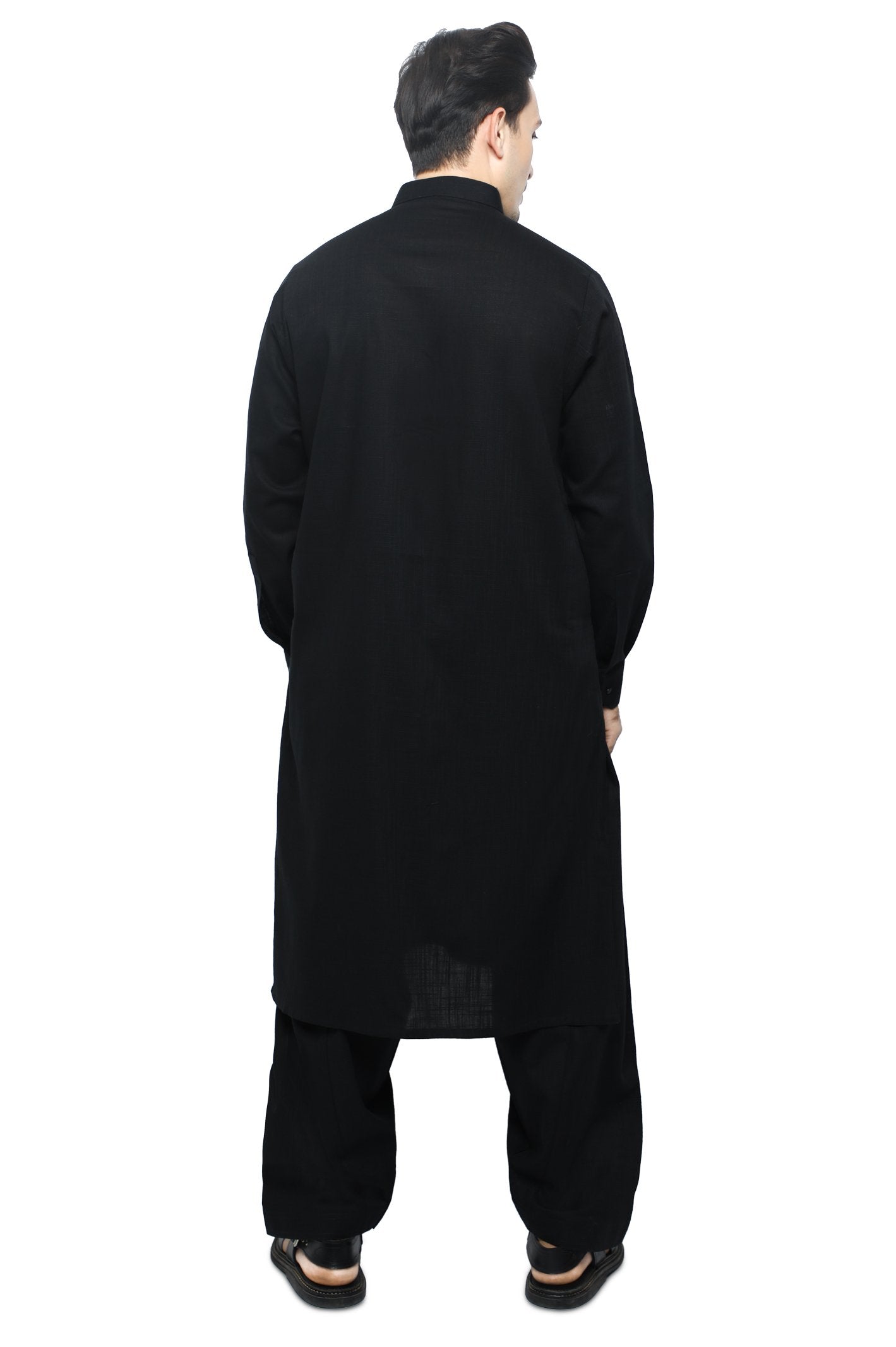 Formal Shalwar Suit for Man SKU: EG2842-BLACK - Diners