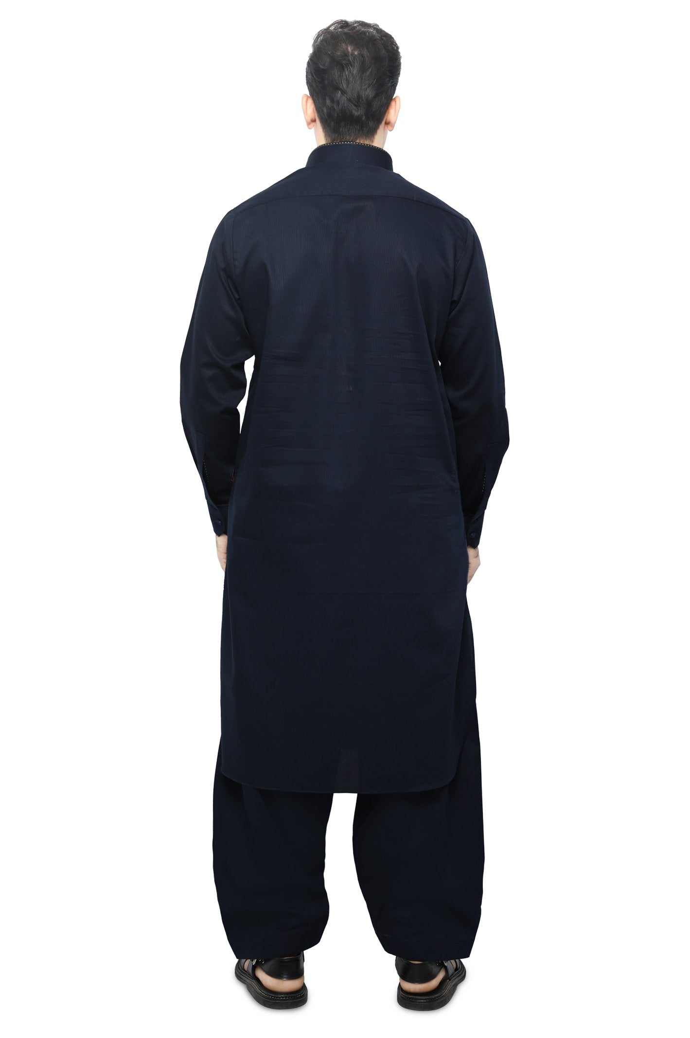 Formal Shalwar Suit for Men SKU: EG2843-N-BLUE - Diners