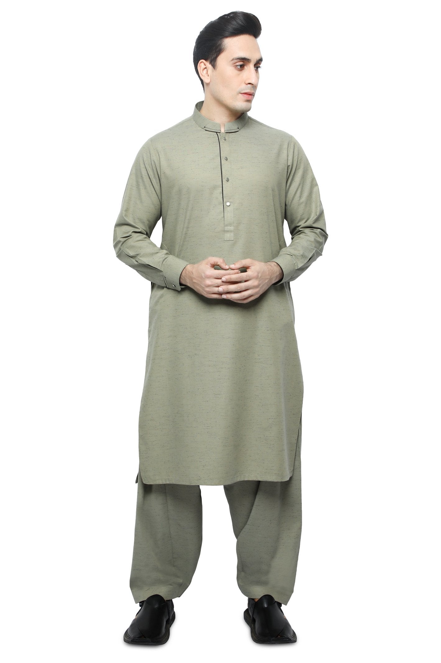Formal Shalwar Suit for Men SKU: EG2844-BEIGE - Diners