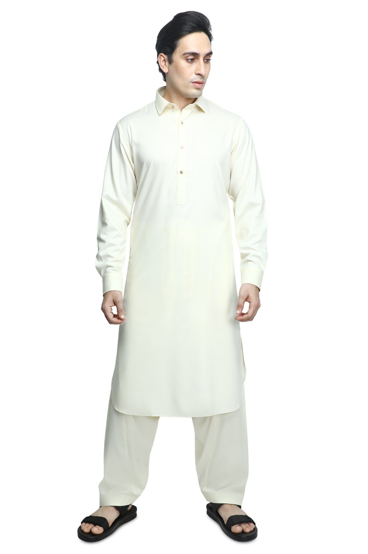 Formal Shalwar Suit for Men SKU: EG2853-CREAM - Diners