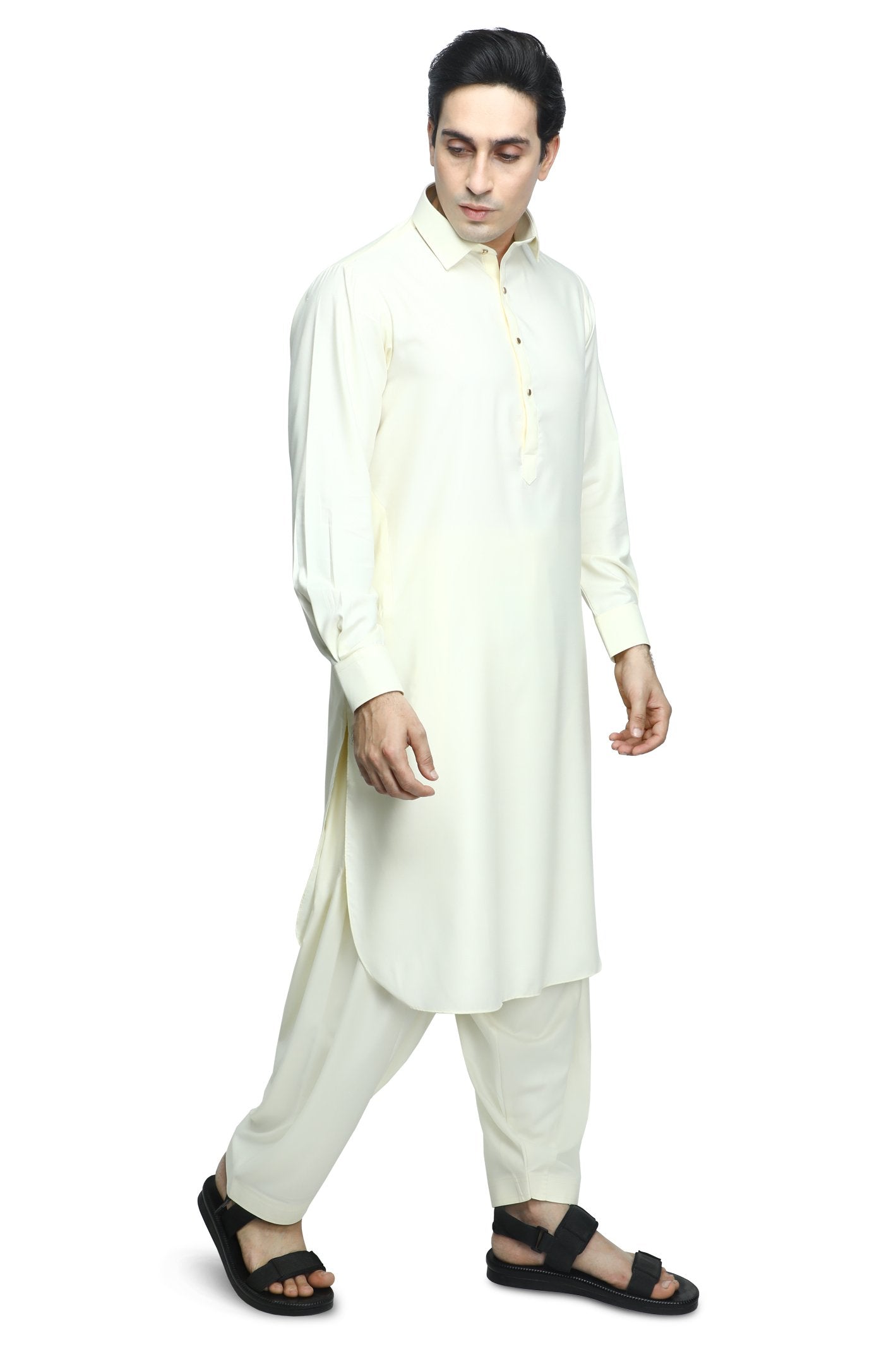 Formal Shalwar Suit for Men SKU: EG2853-CREAM - Diners