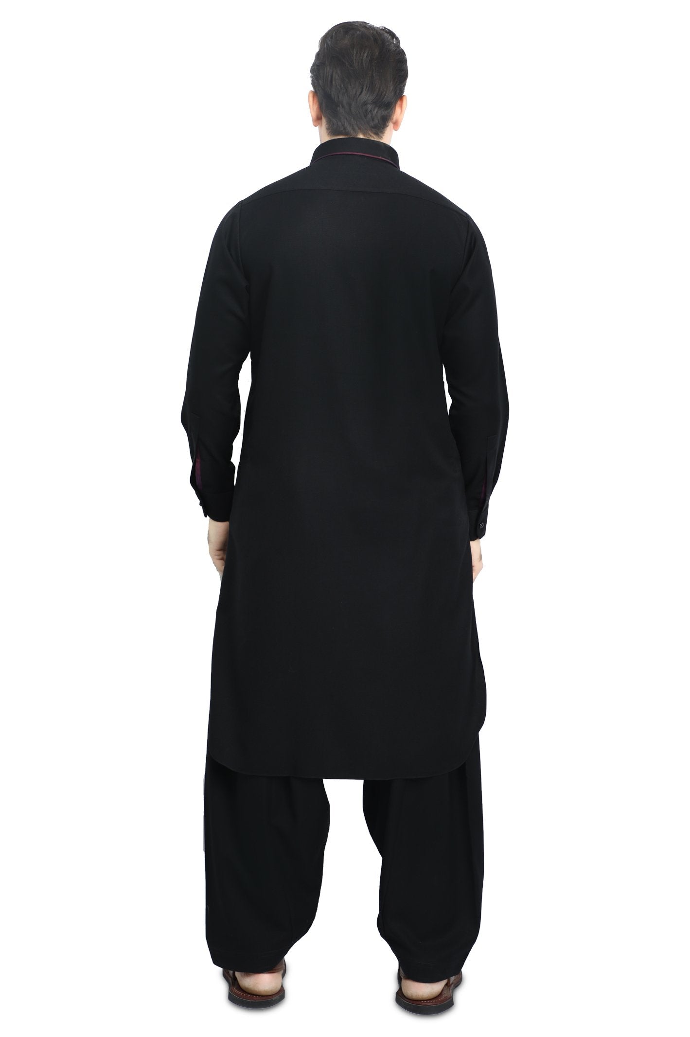 Formal Shalwar Suit for Man SKU: EG2863-BLACK - Diners