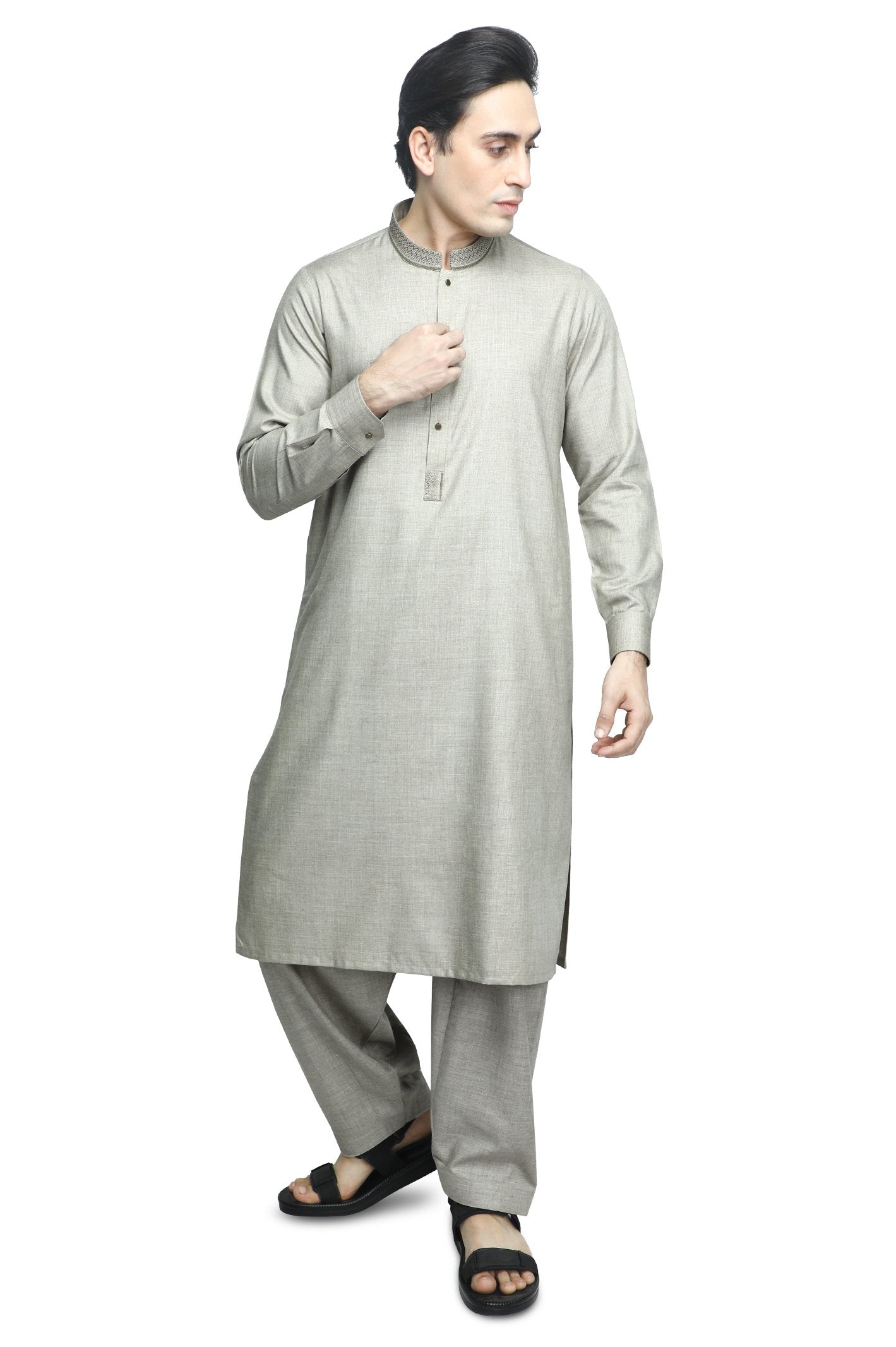 Formal Shalwar Suit for Men SKU: EG2865-BEIGE - Diners