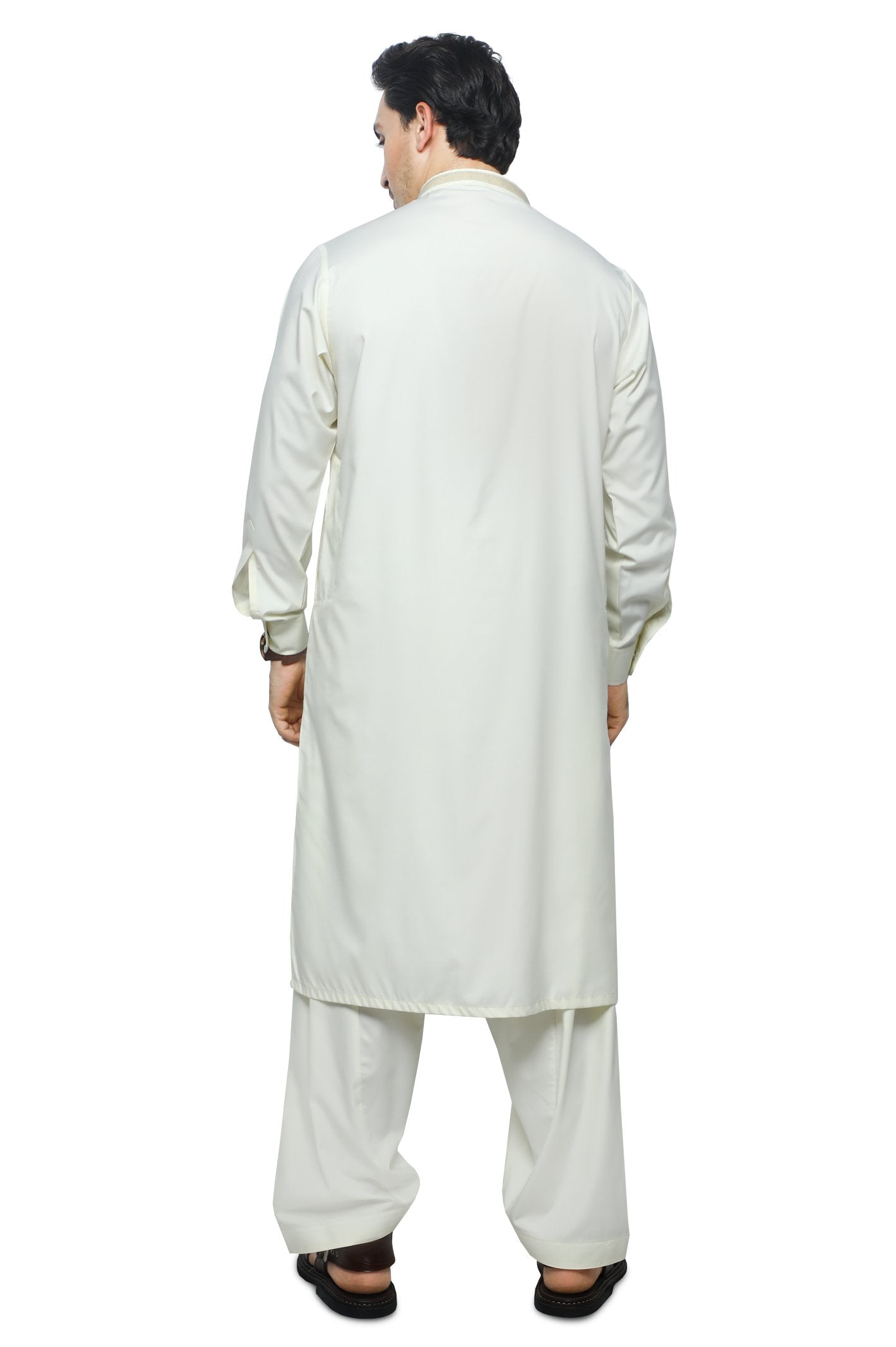 Formal Shalwar Suit for Men SKU: EG2868-CREAM - Diners