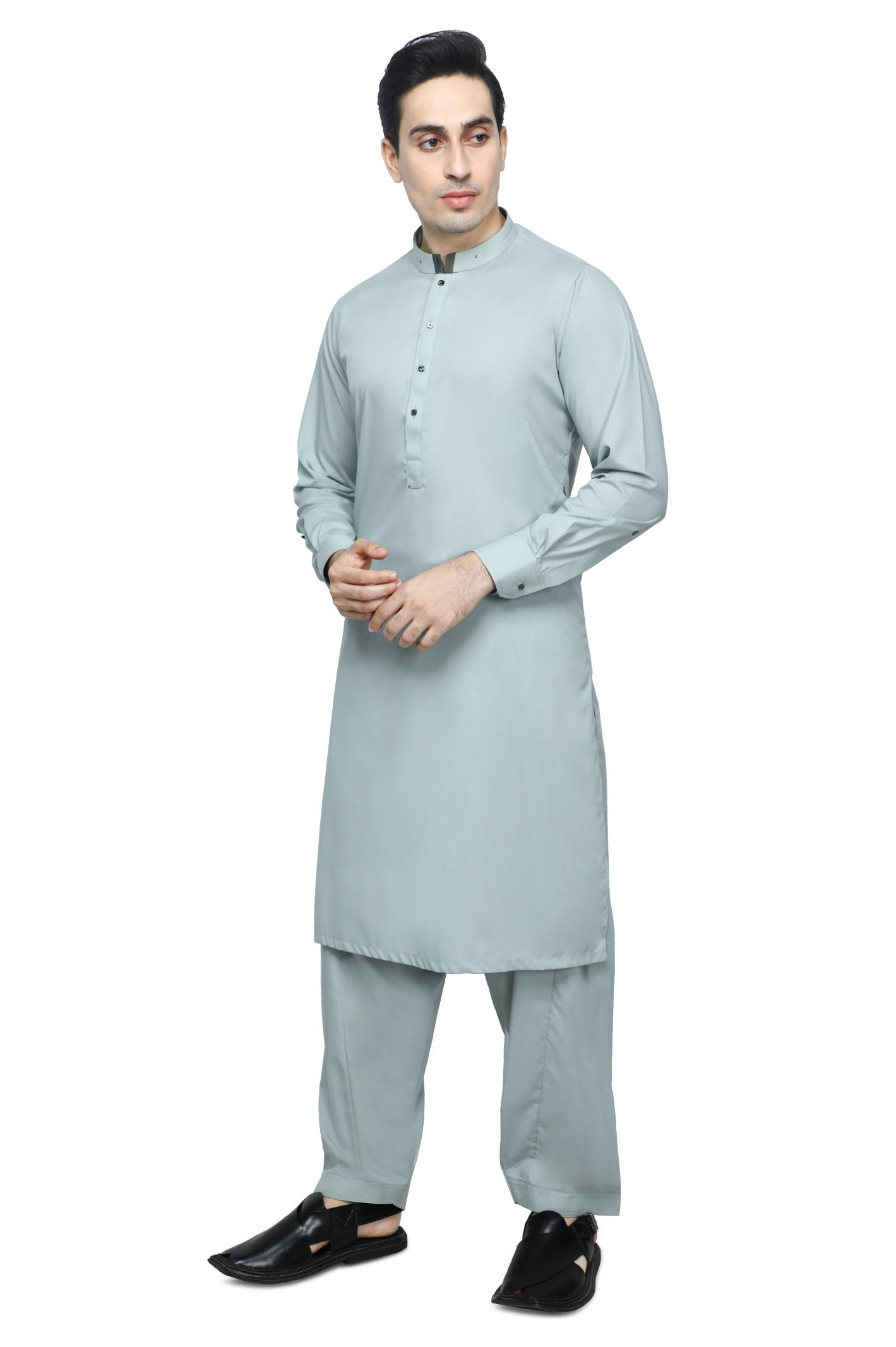 Formal Shalwar Suit for Men SKU: EG2869-GREY - Diners
