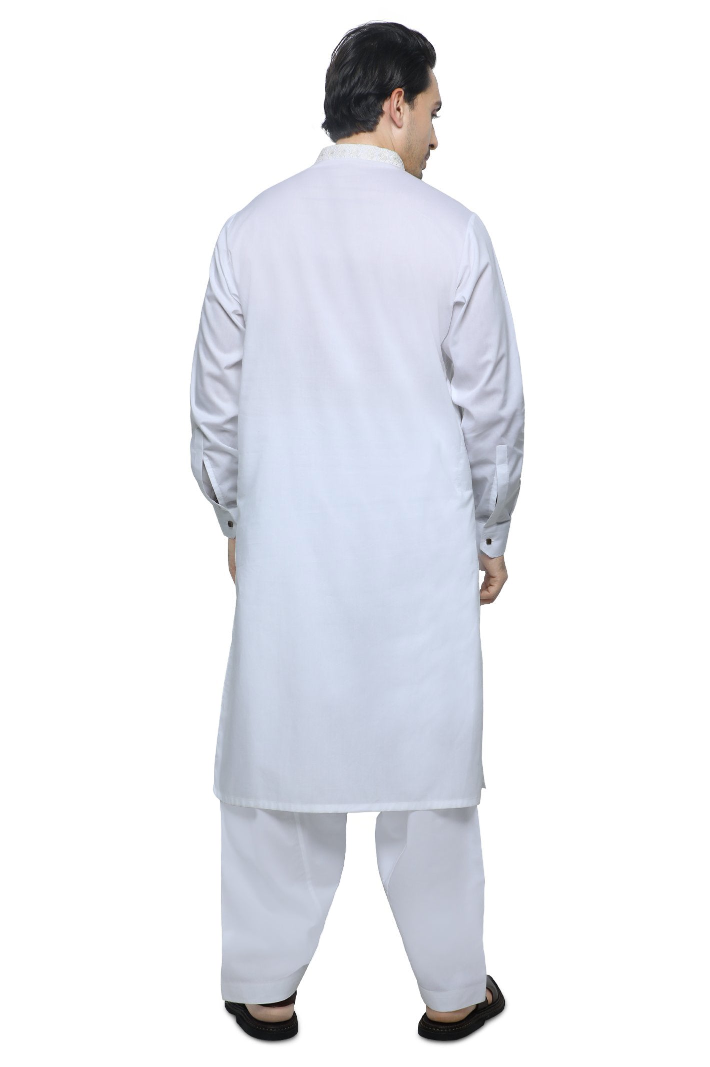 Formal Shalwar Suit for Men SKU: EG2877-White - Diners