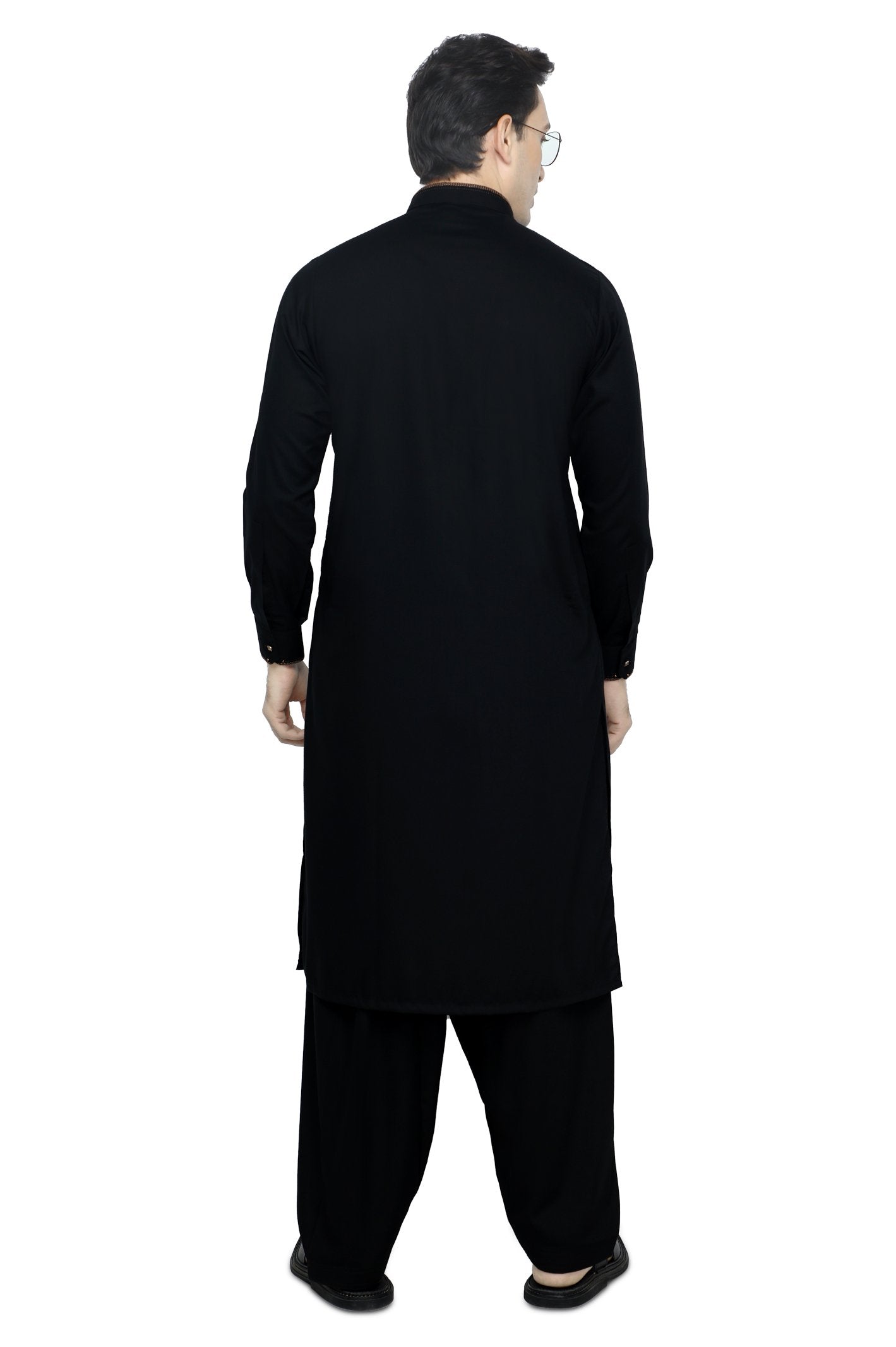 Formal Shalwar Suit for Men SKU: EG2884-BLACK - Diners