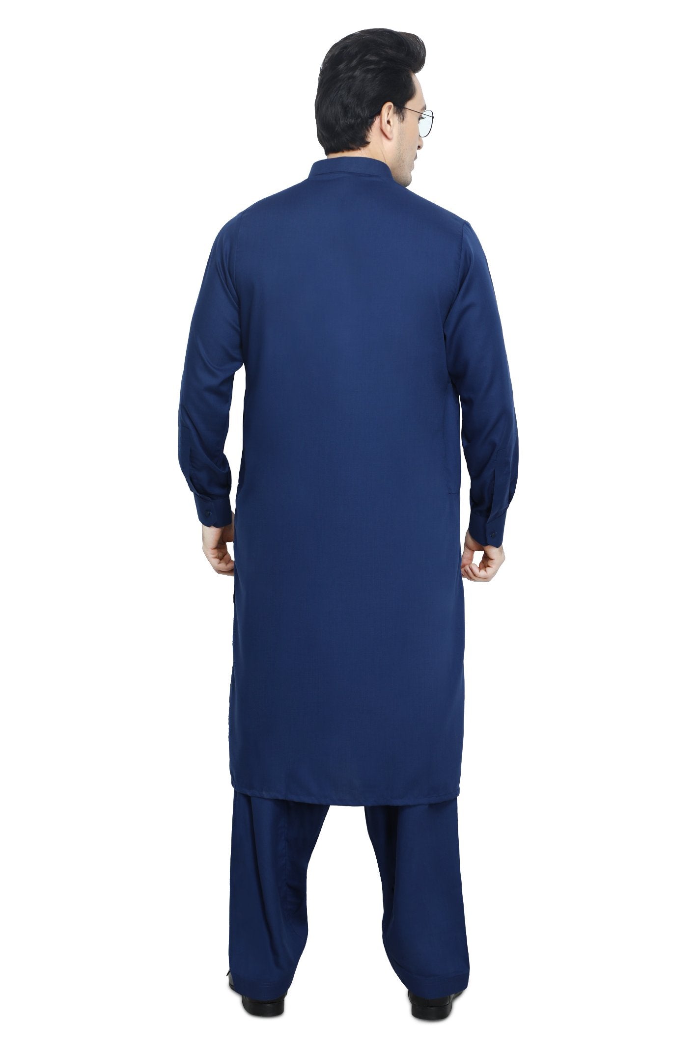 Formal Shalwar Suit for Men SKU: EG2886-R-BLUE - Diners
