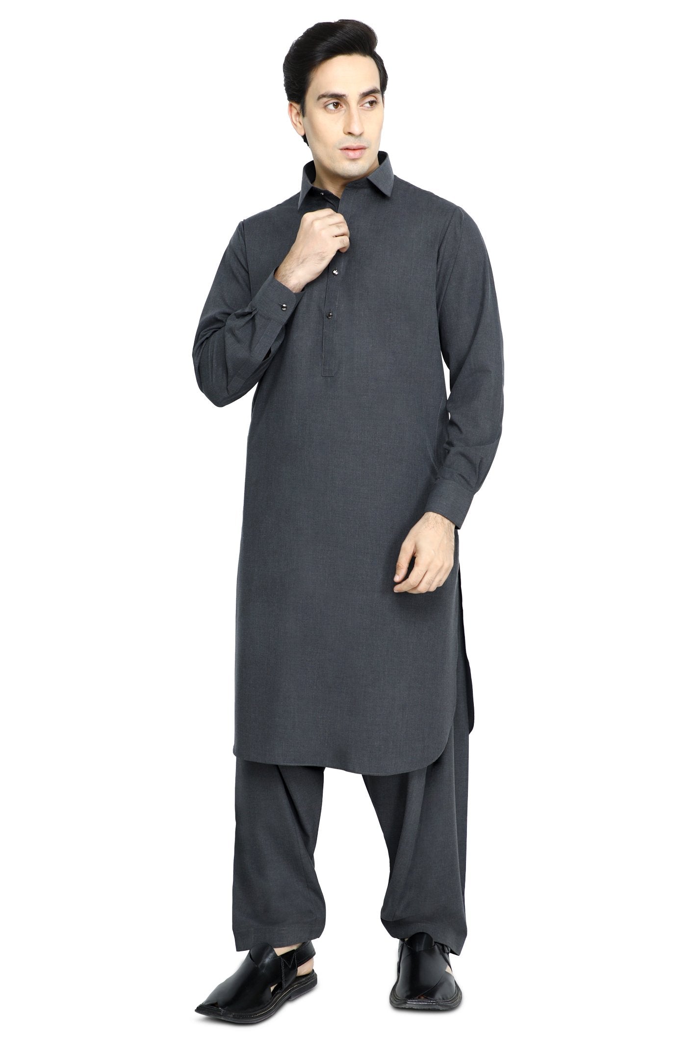 Formal Shalwar Suit for Men - EG2888-C-GREY