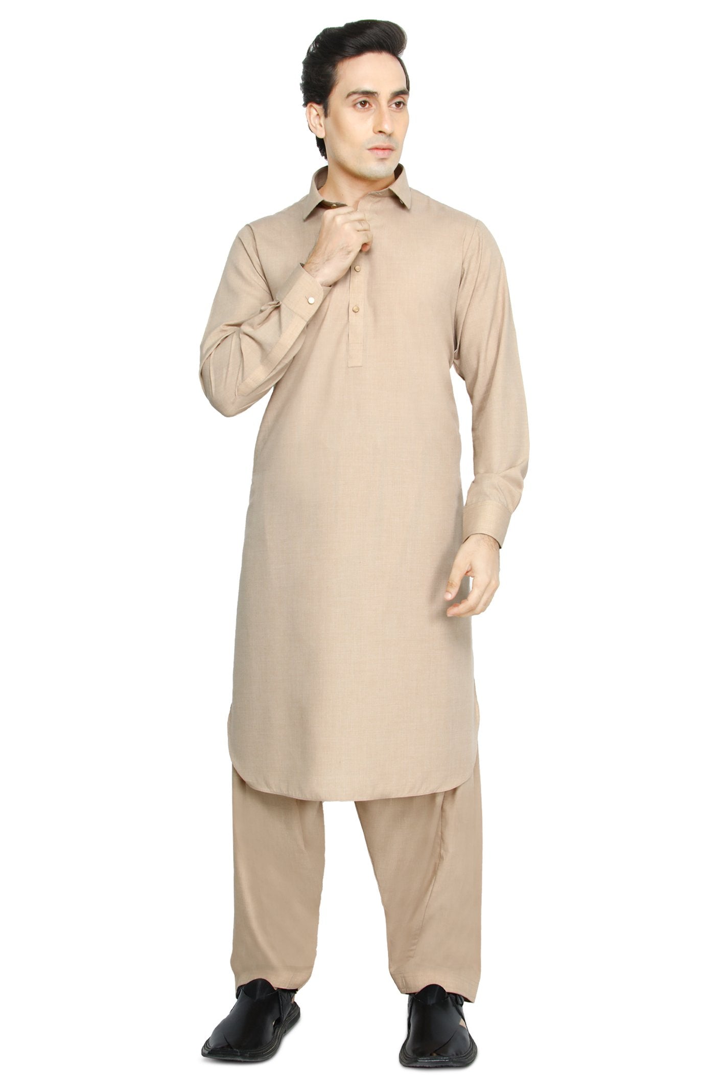 Formal Shalwar Suit for Men - EG2888-FAWN