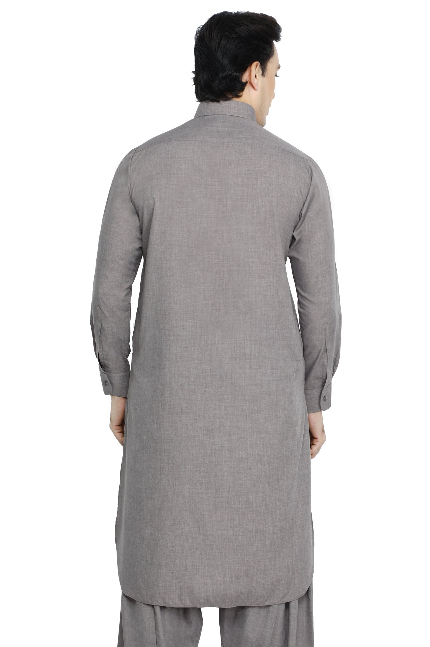 Formal Shalwar Suit for Men - EG2888-L-BROWN