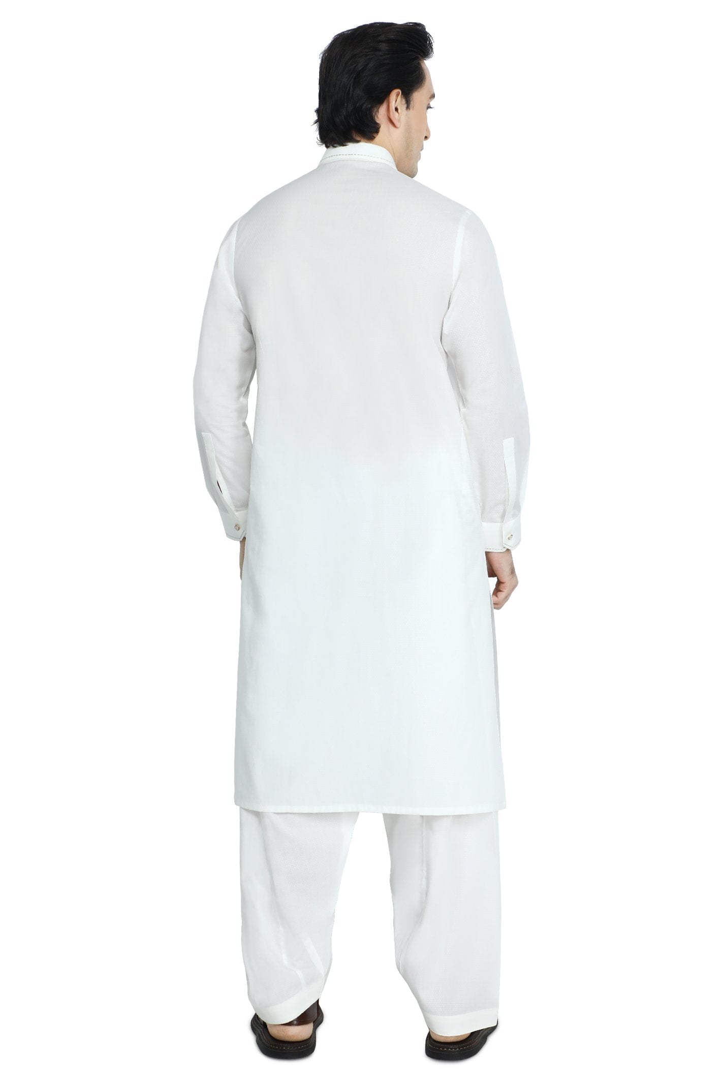 Formal Shalwar Suit for Men - EG2894 - OFF WHITE