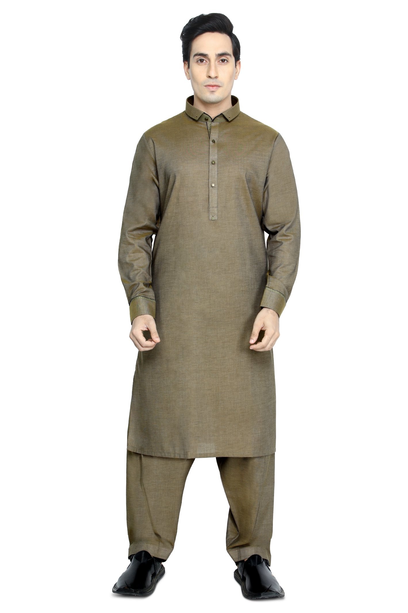 Formal Shalwar Suit for Men - EG2898-D-FAWN