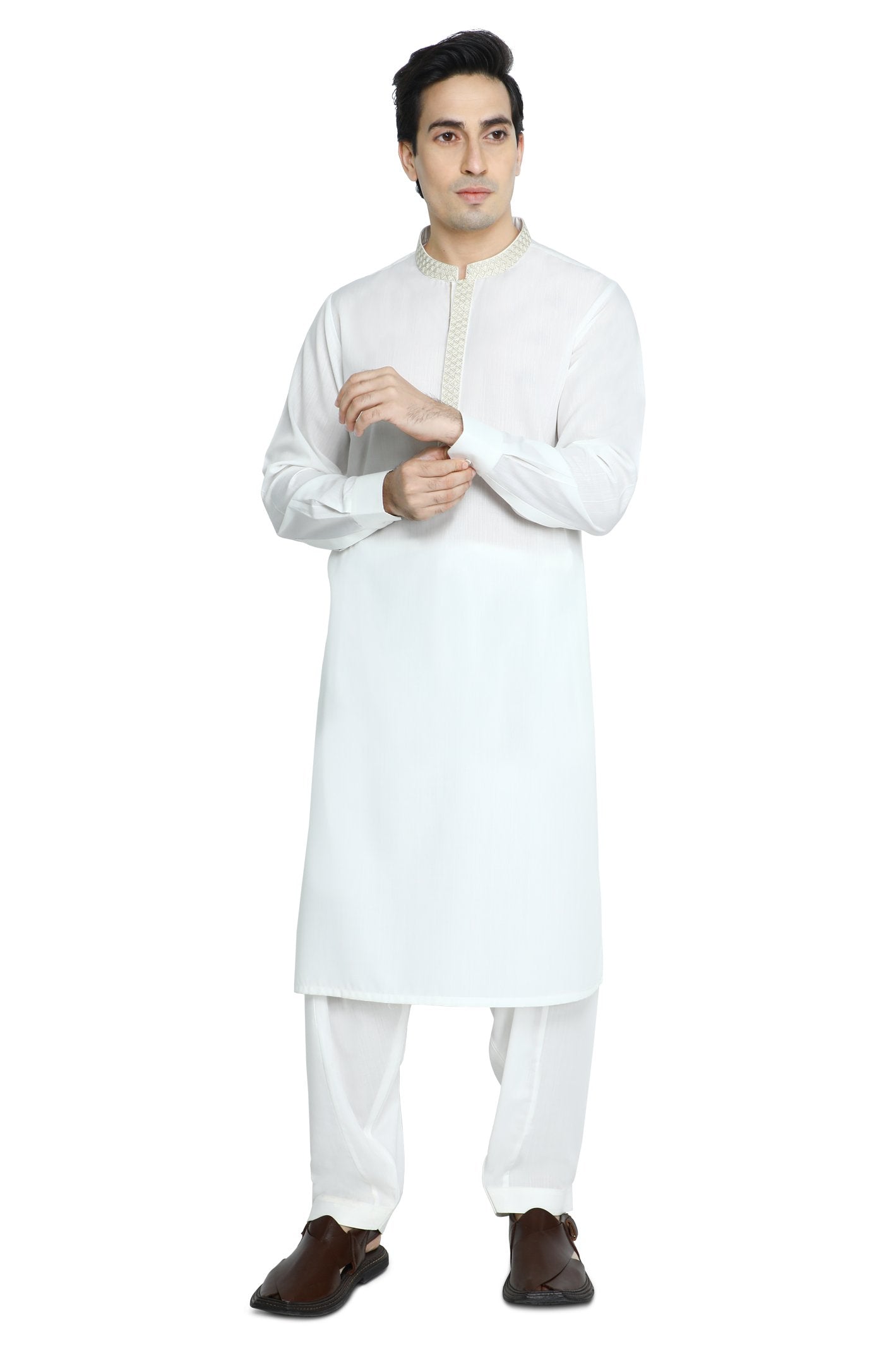 Formal Shalwar Suit for Men - EG2902-OFFWHITE