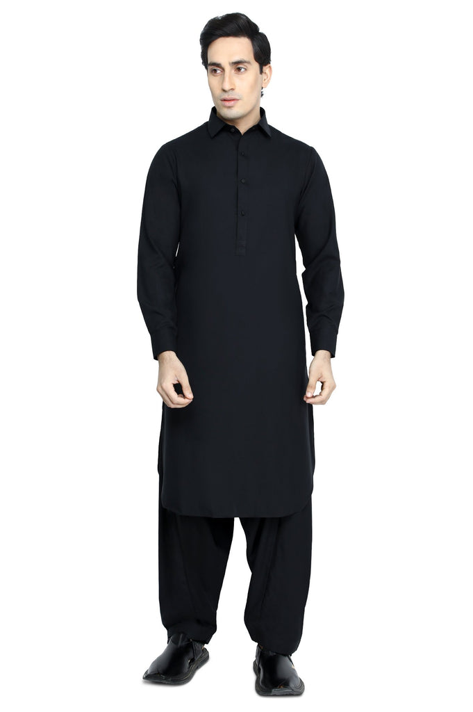 Formal Shalwar Suit for Men - EG2904-BLACK